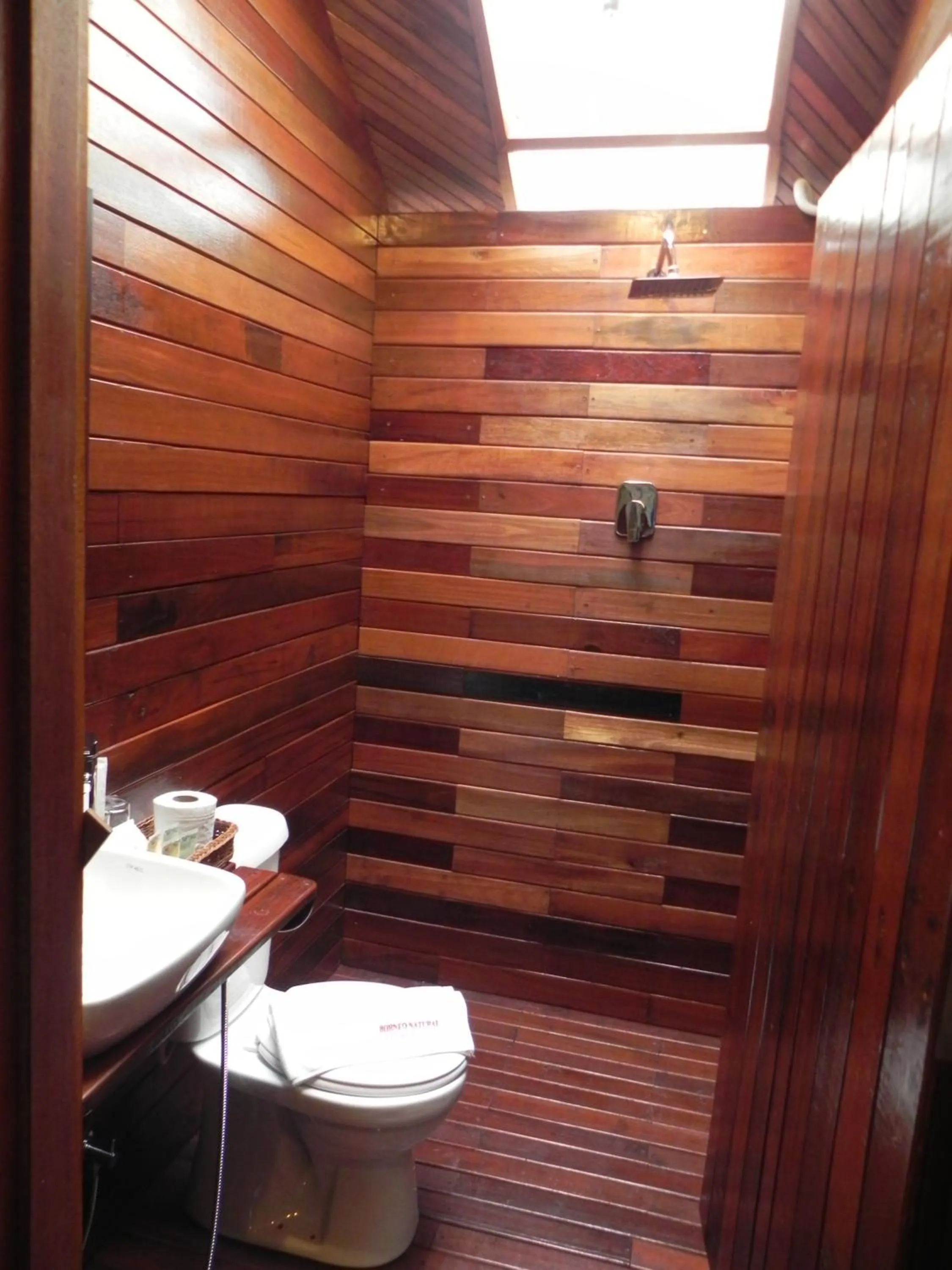 Toilet in Borneo Natural Sukau Bilit Resort