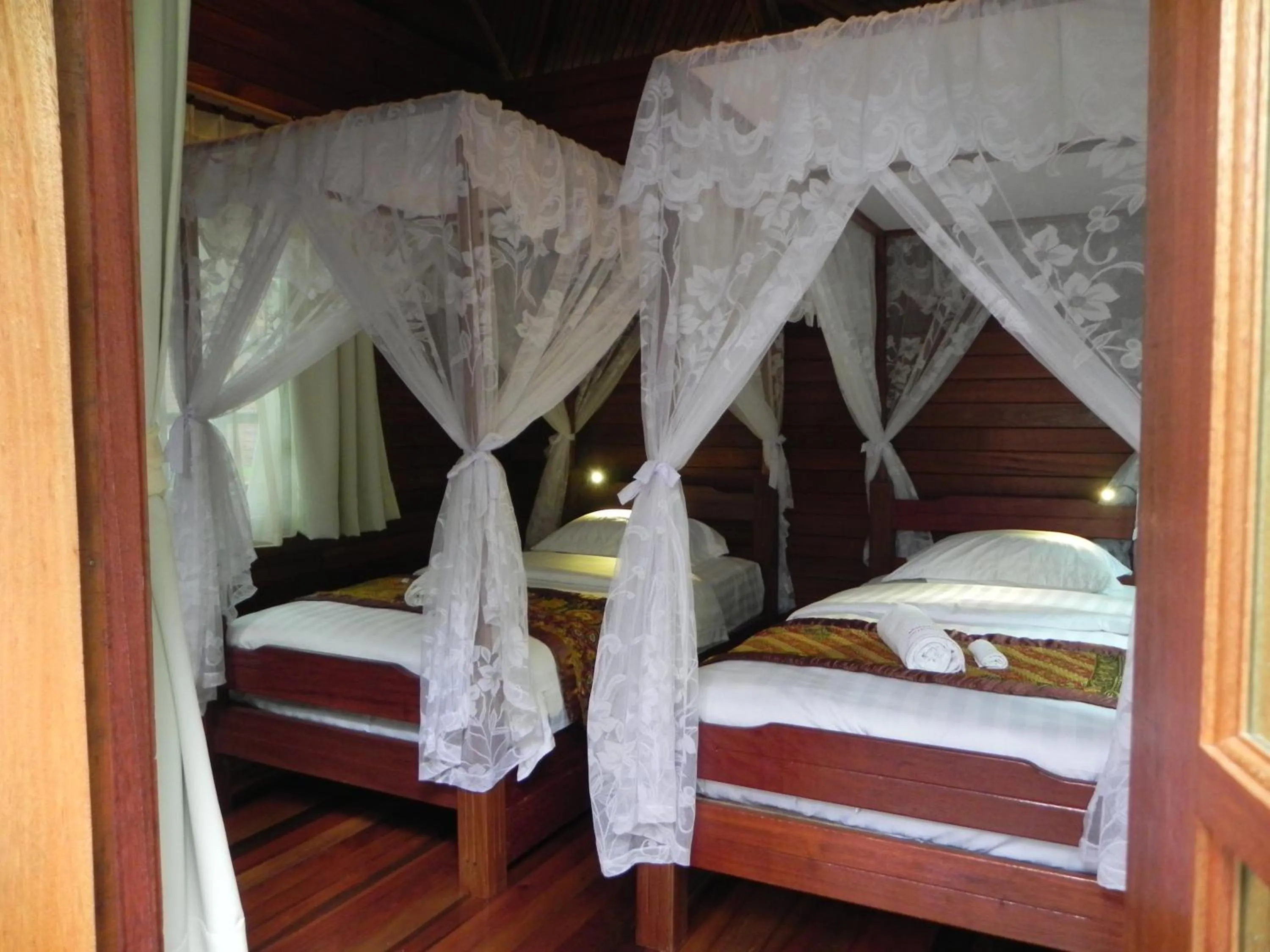 Bedroom, Bed in Borneo Natural Sukau Bilit Resort