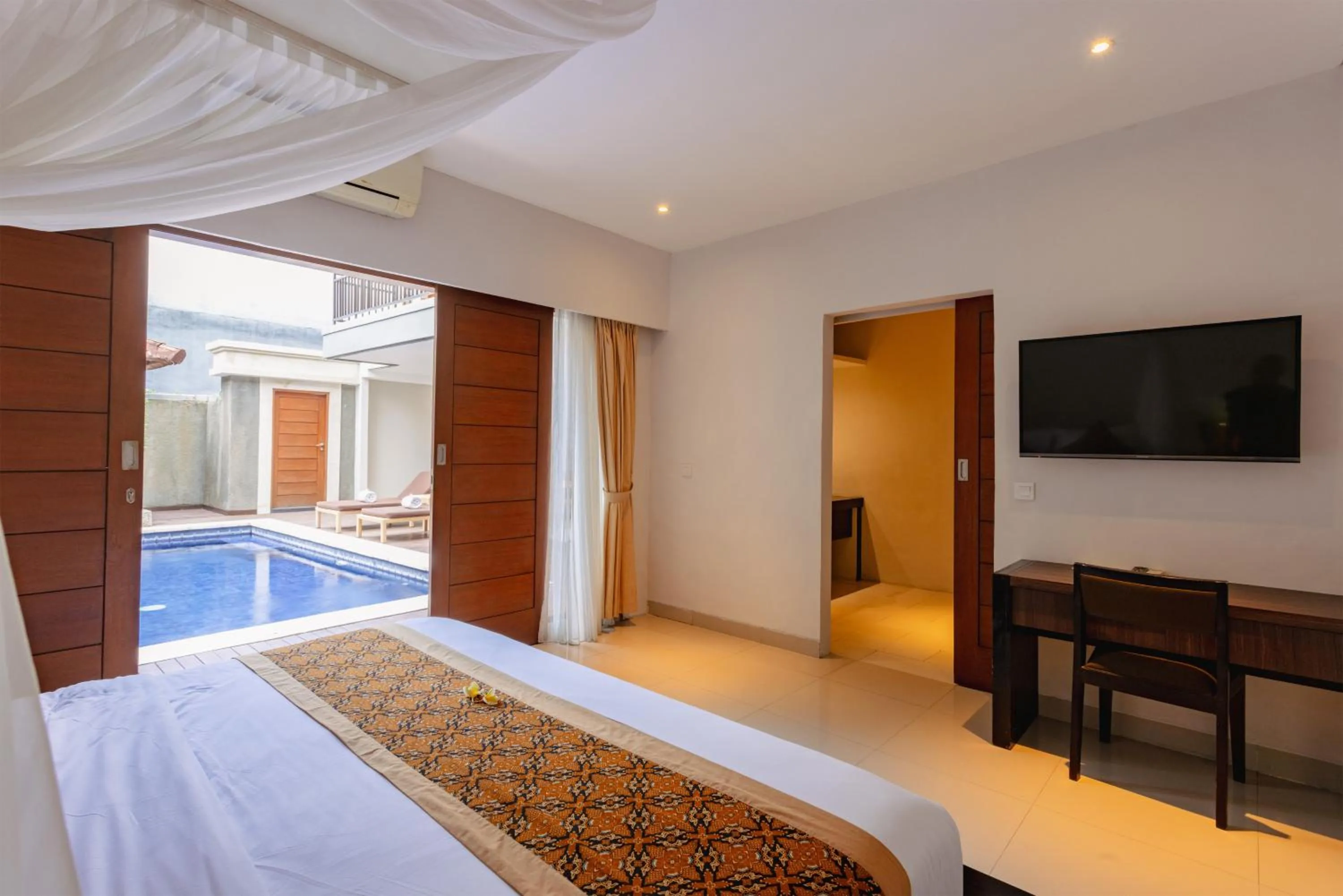 Bed in The Light Exclusive Villas and SPA