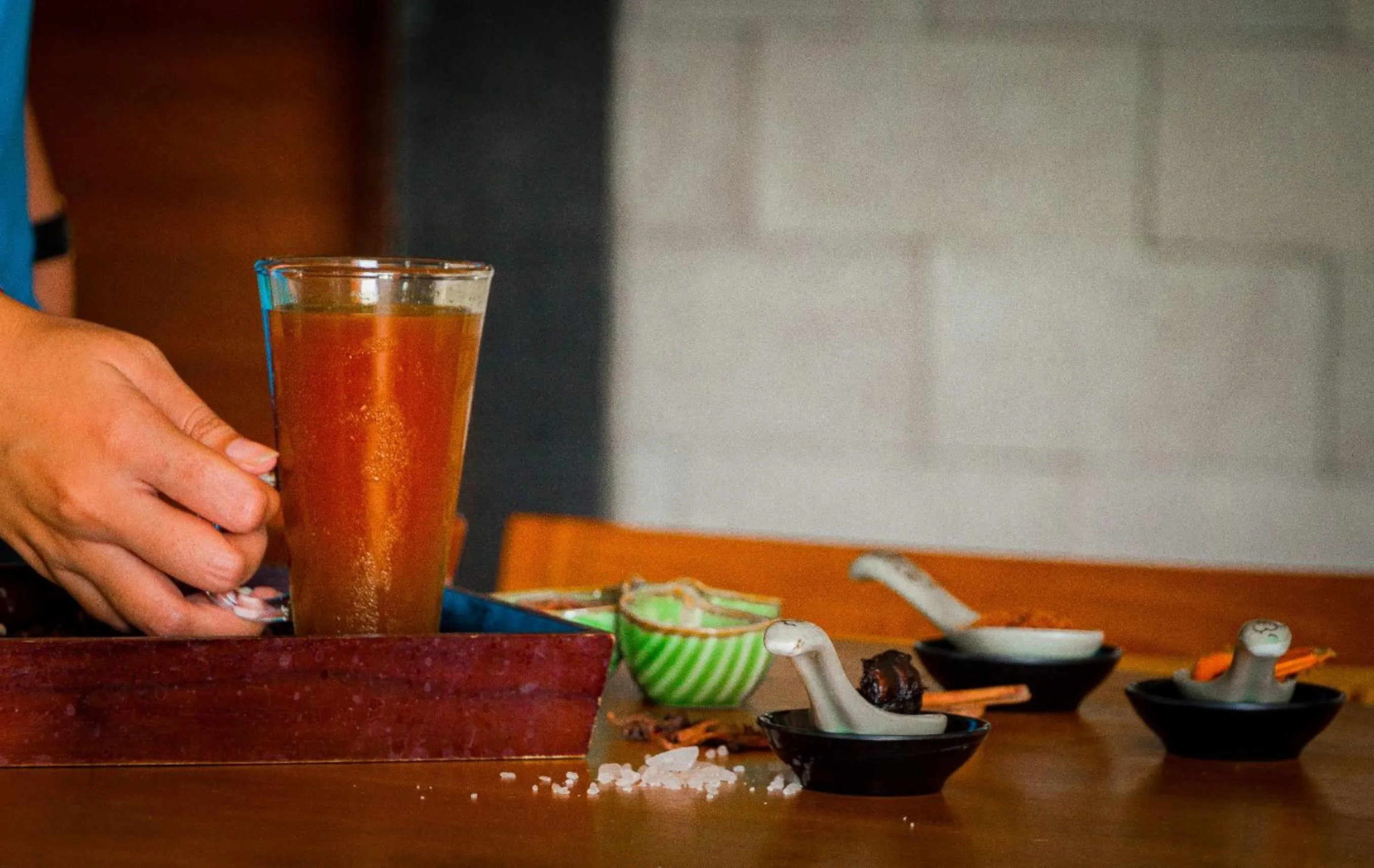 Food and drinks in The Light Exclusive Villas and SPA