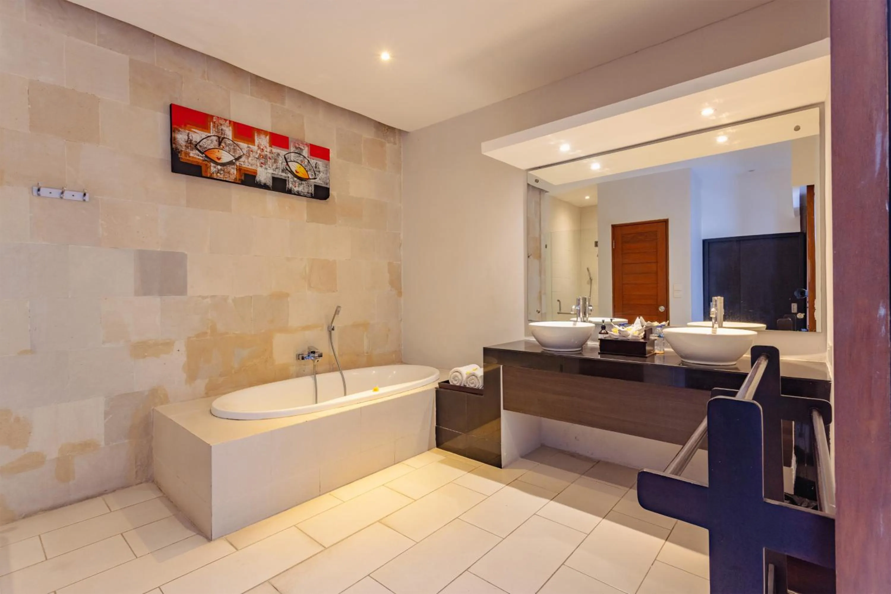 Bathroom in The Light Exclusive Villas and SPA