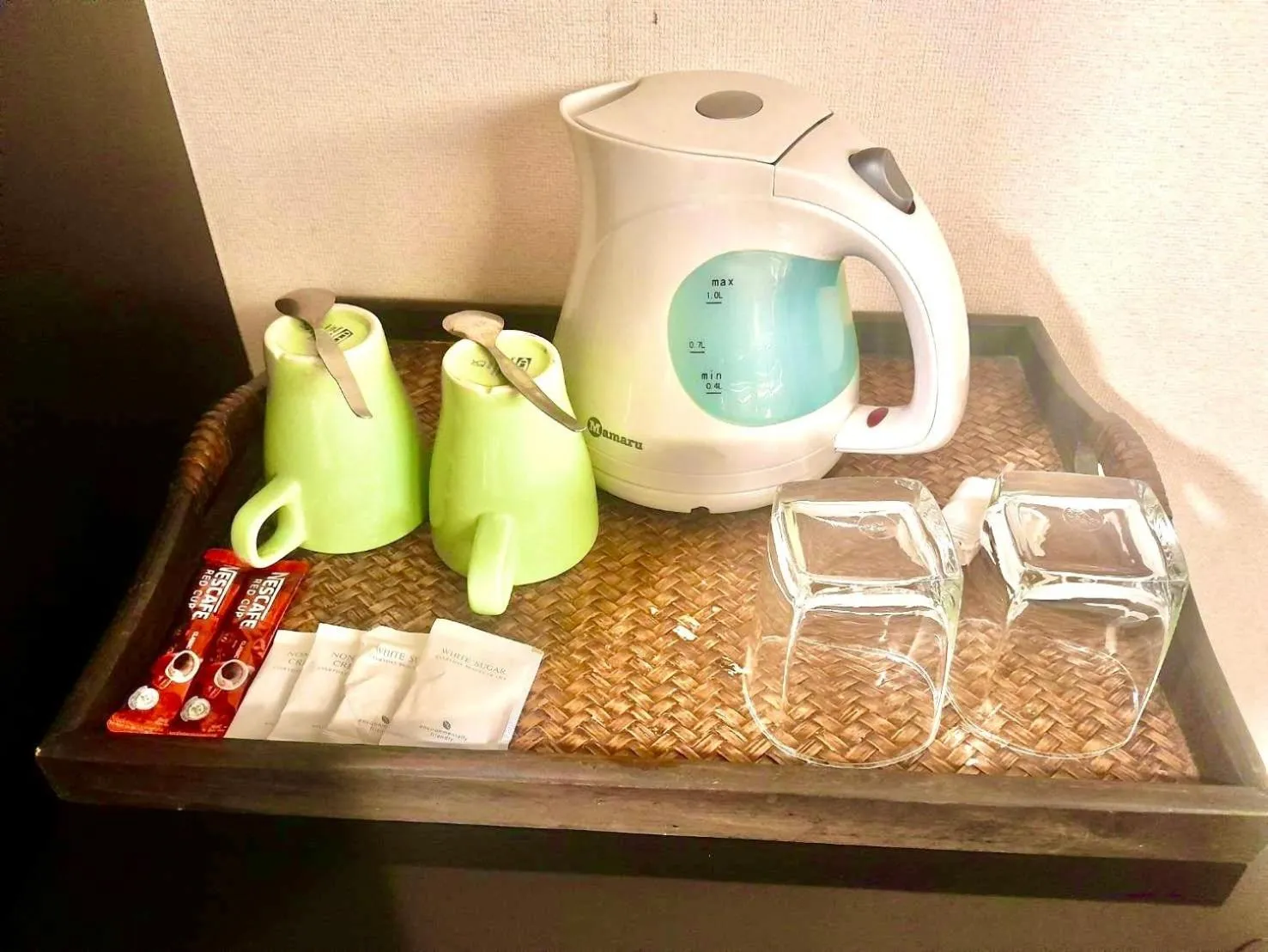 Coffee/tea facilities in All Together Suite Hotel