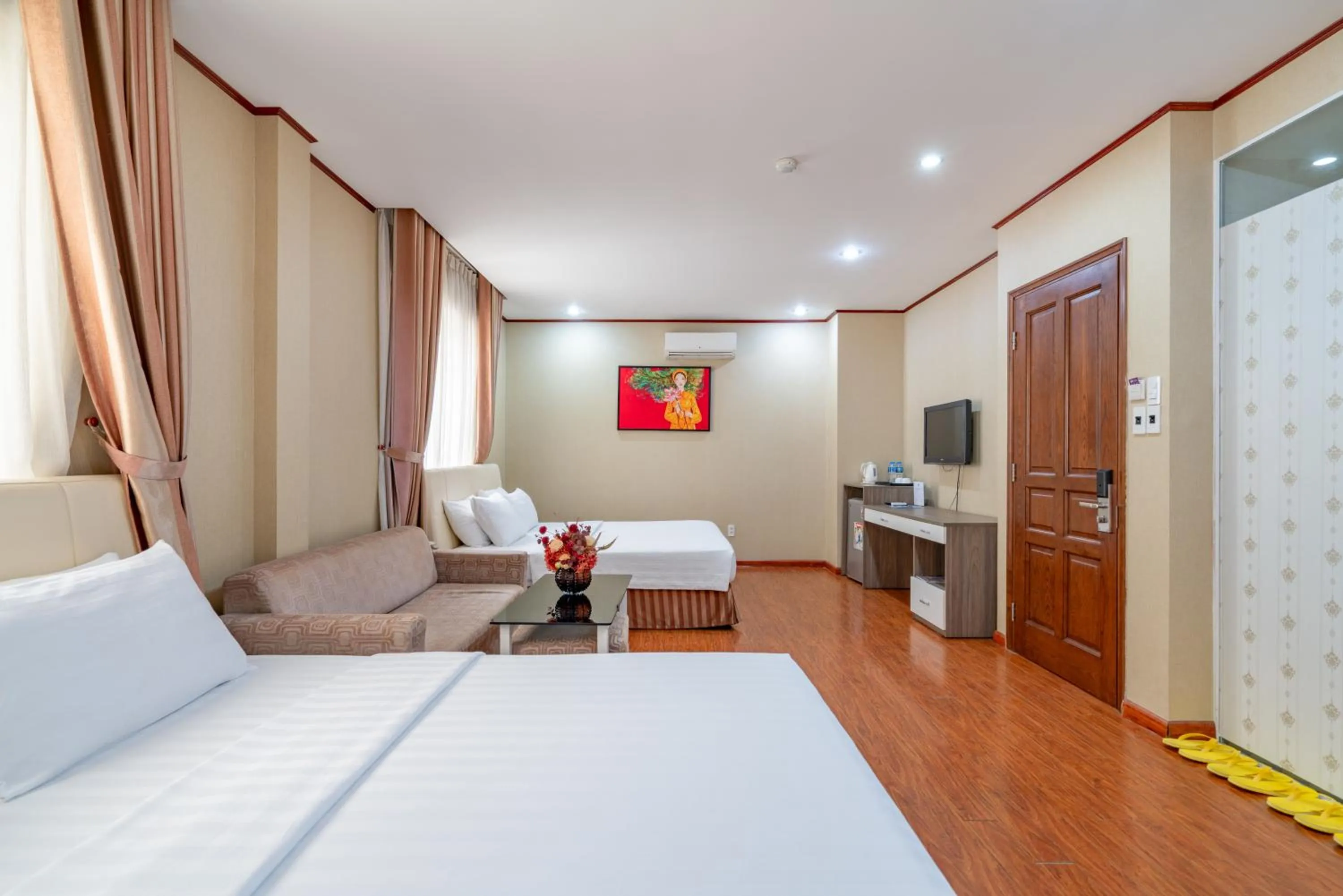 Bed in La Palma Boutique Hotel