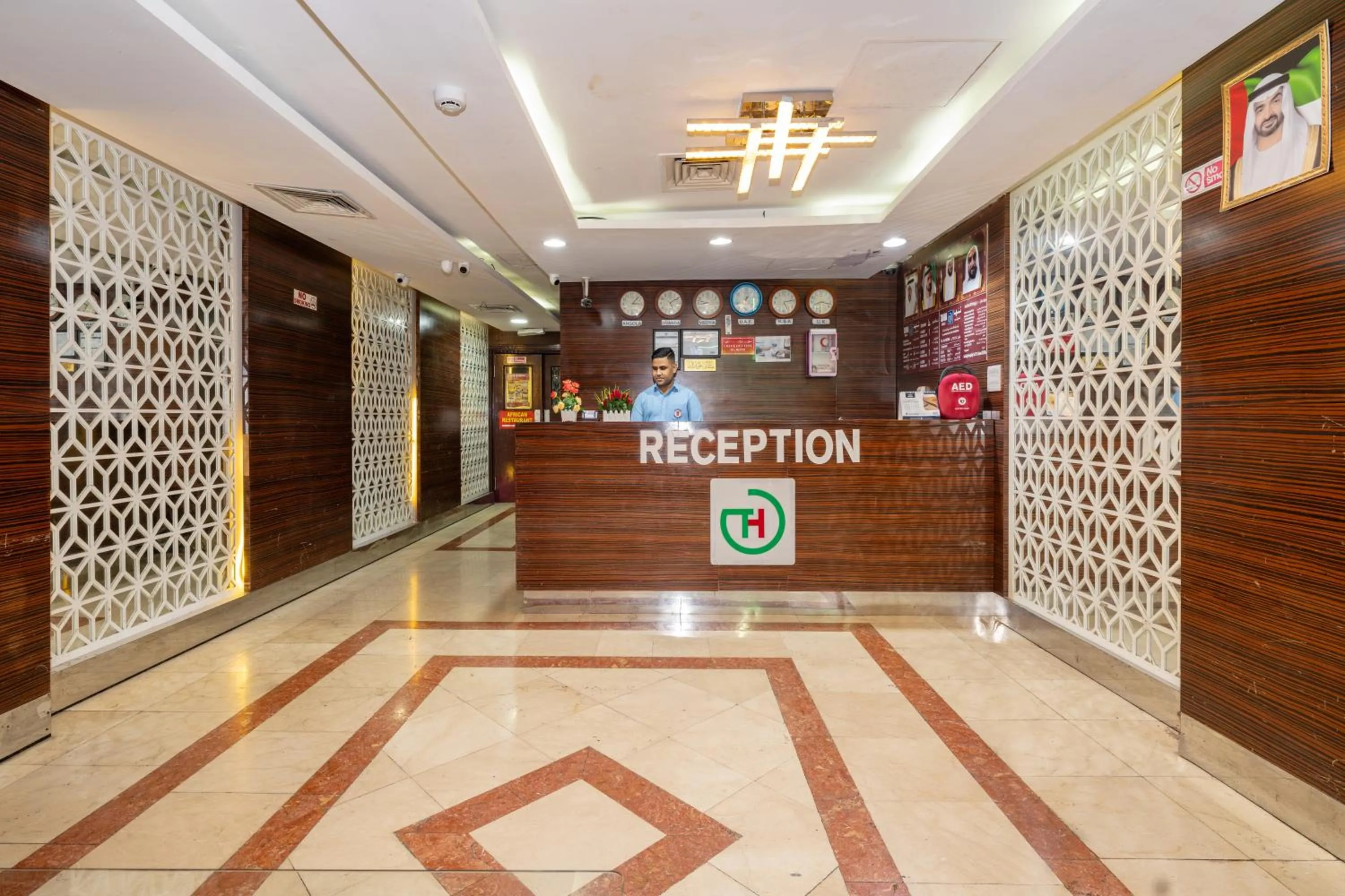 Lobby or reception in Tanha Hotel