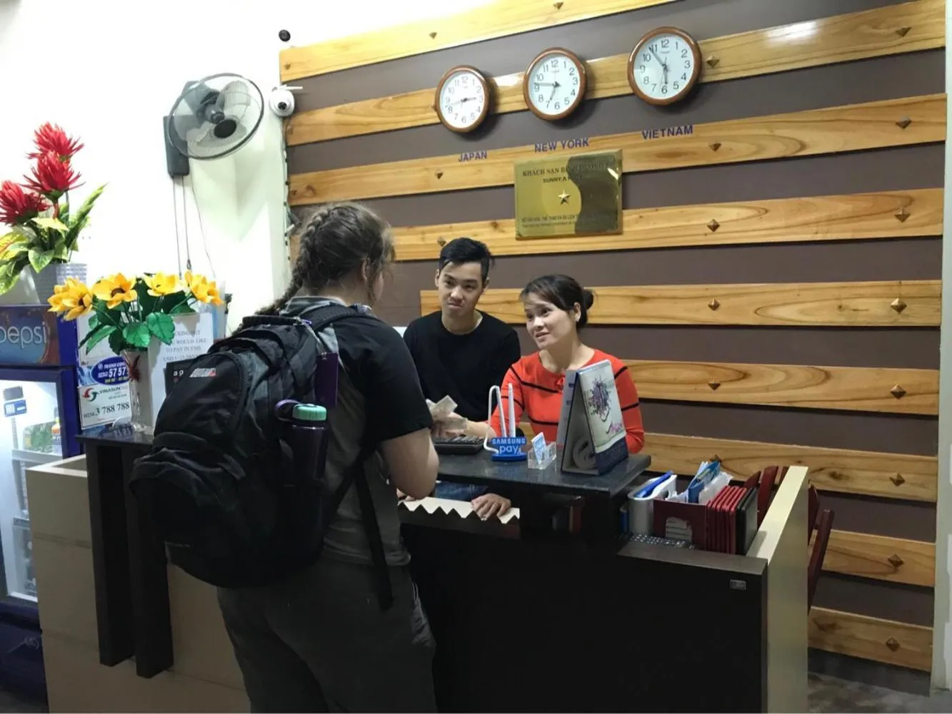 Staff in Sunny A Hotel