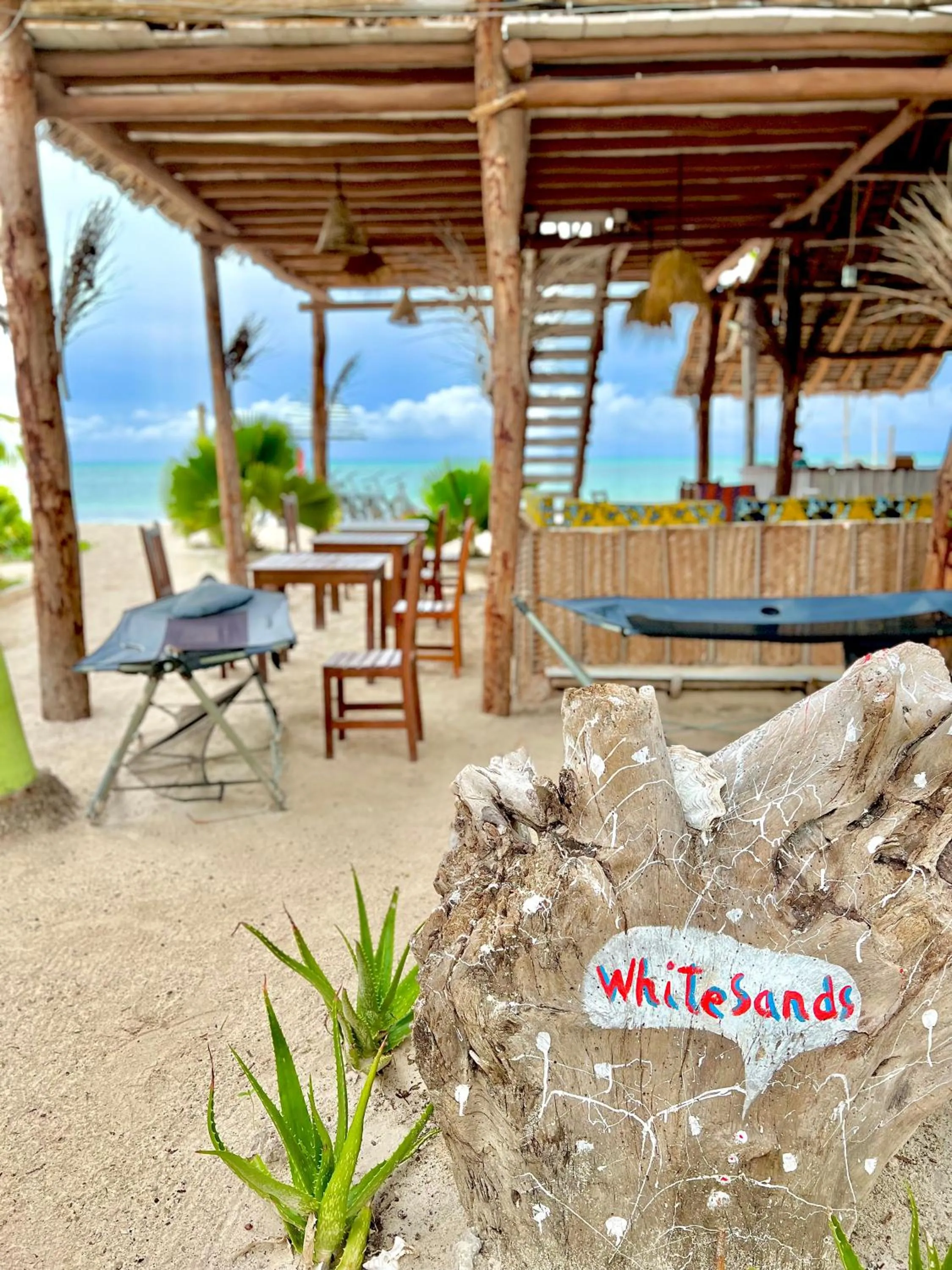 Restaurant/places to eat in Jambiani White Sands Bungalows