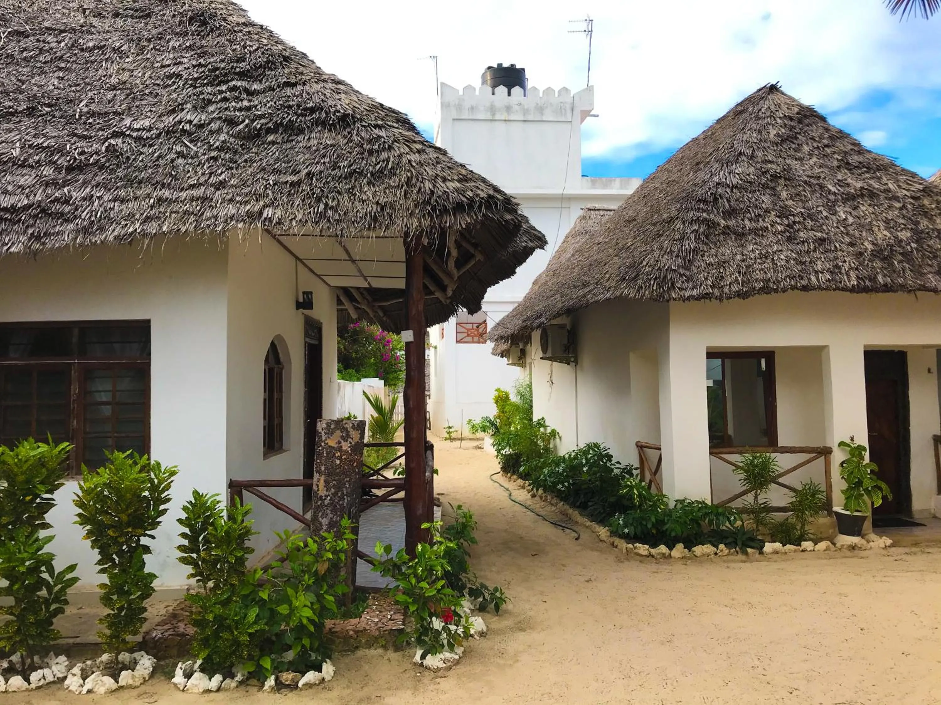 Property building in Jambiani White Sands Bungalows