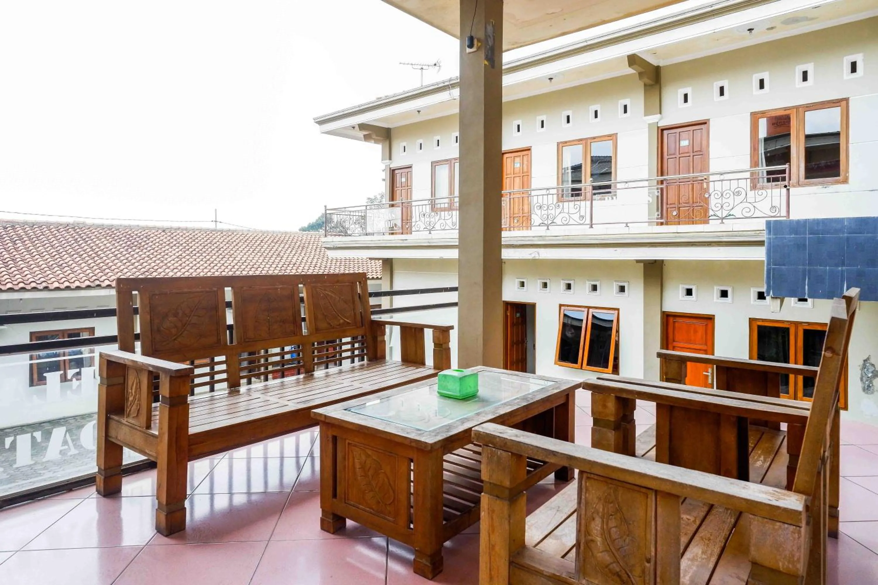 Balcony/Terrace in Urbanview Hotel Bergas Indah Bandungan by RedDoorz