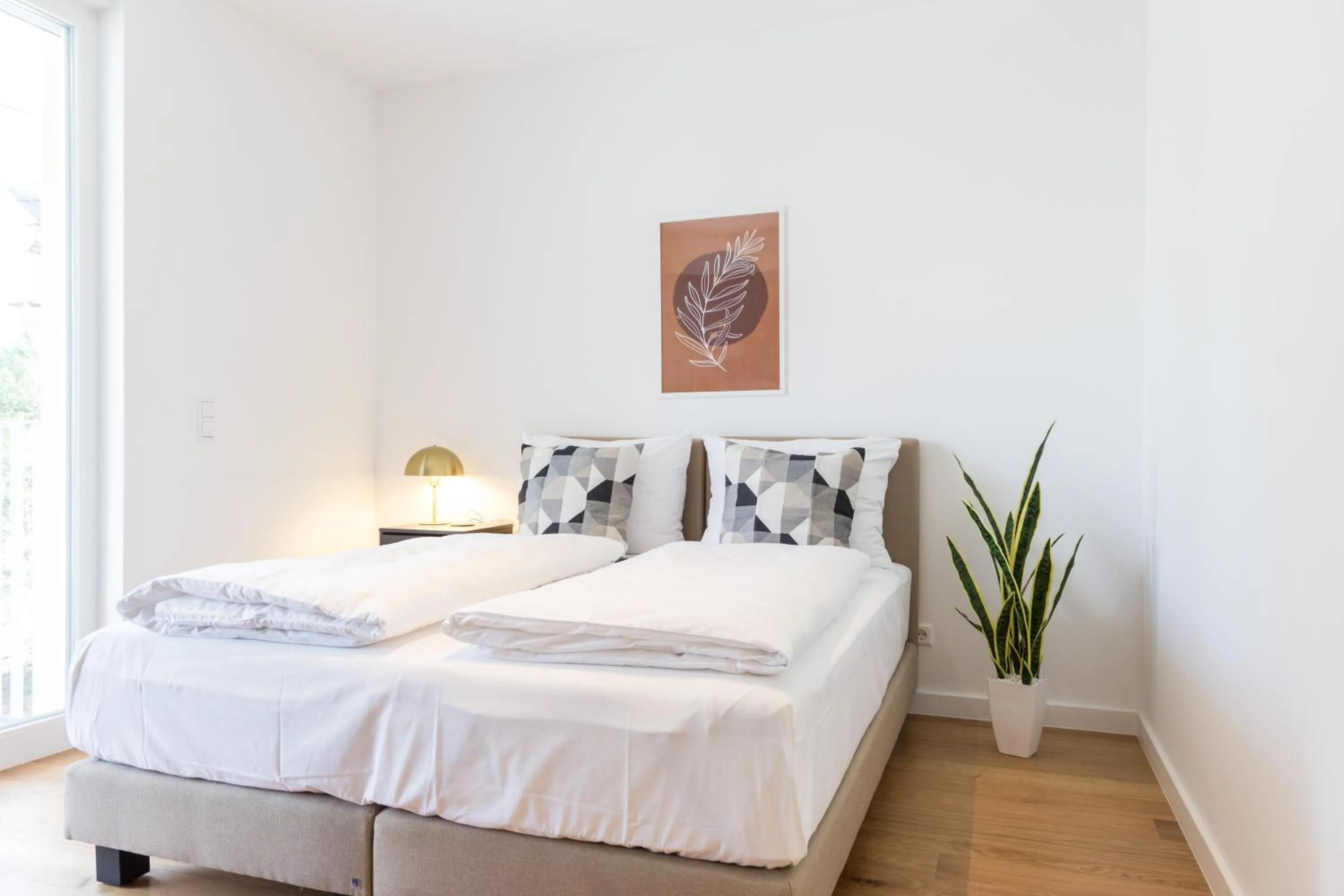 Bed in living TIMELESS - Adler Apartments Sasbachwalden