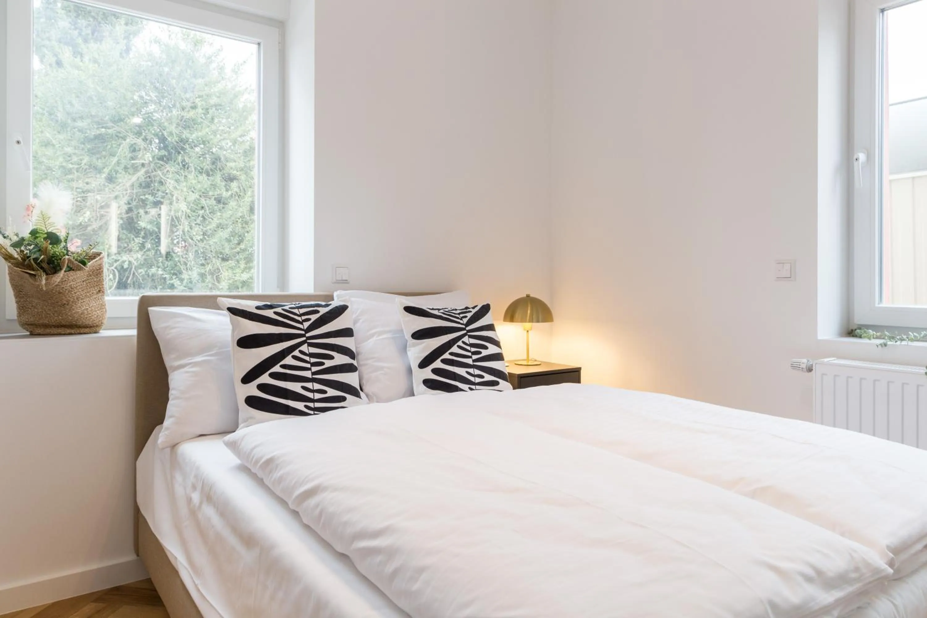 Bed in living TIMELESS - Adler Apartments Sasbachwalden