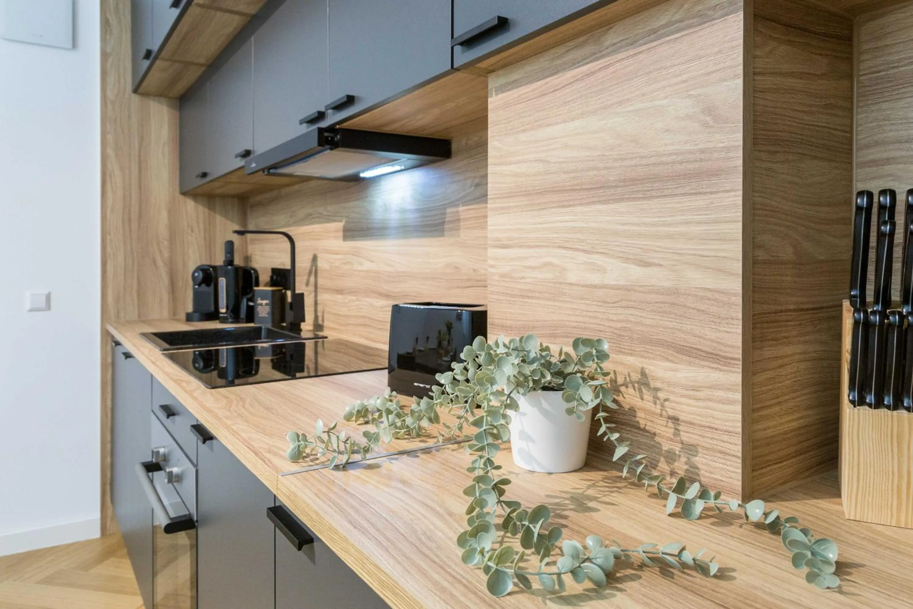 Coffee/tea facilities in living TIMELESS - Adler Apartments Sasbachwalden