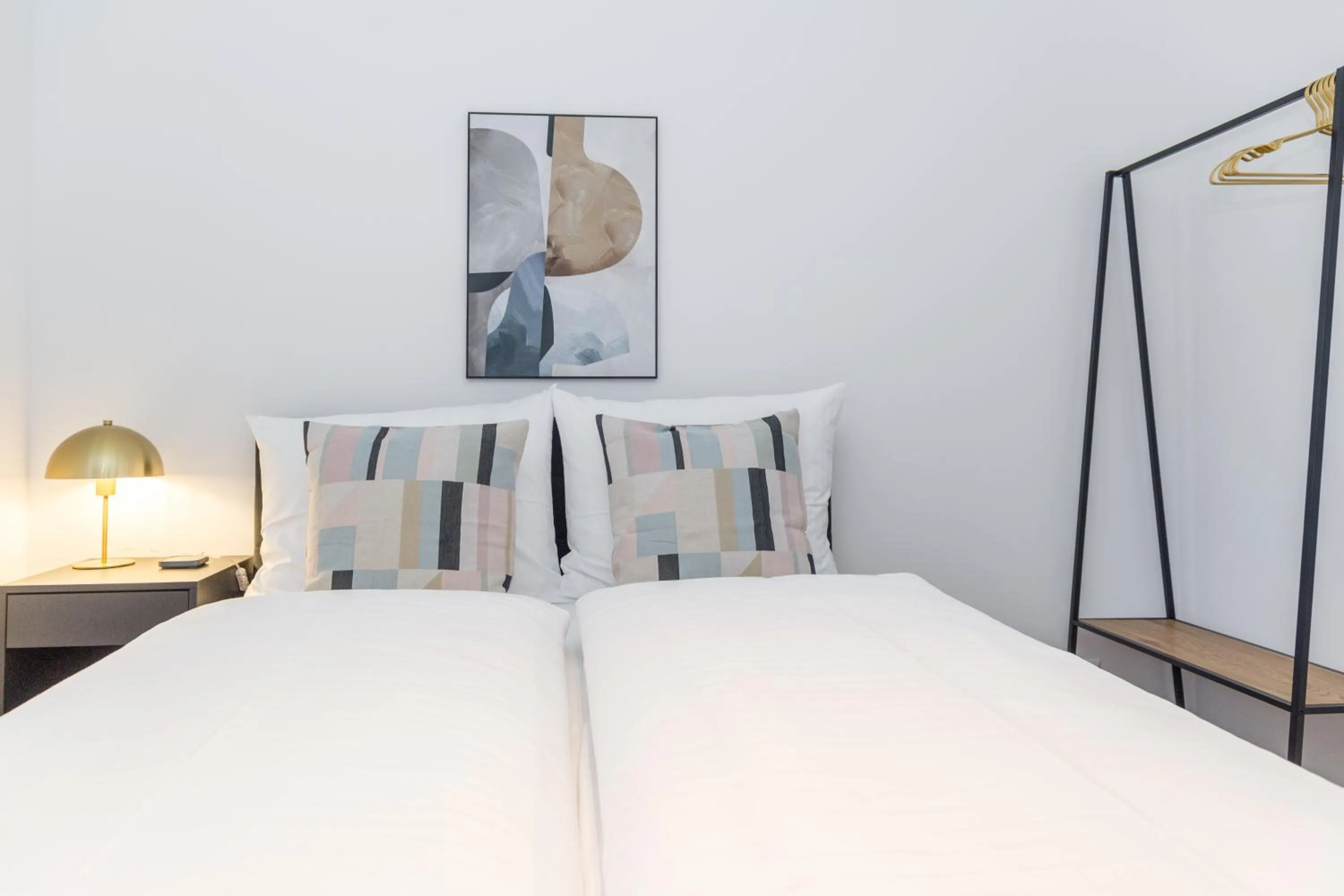 Bed in living TIMELESS - Adler Apartments Sasbachwalden