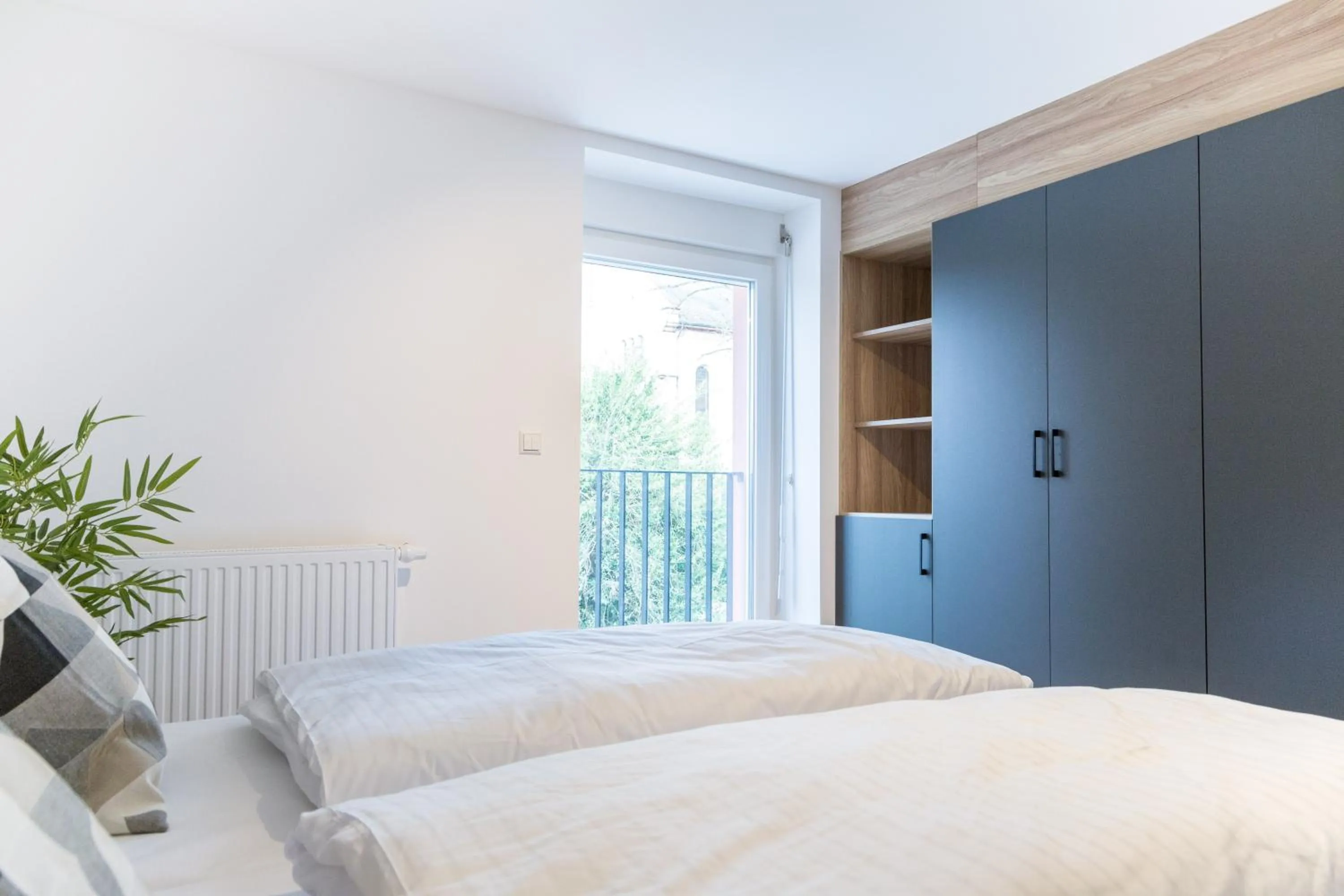 Bed in living TIMELESS - Adler Apartments Sasbachwalden