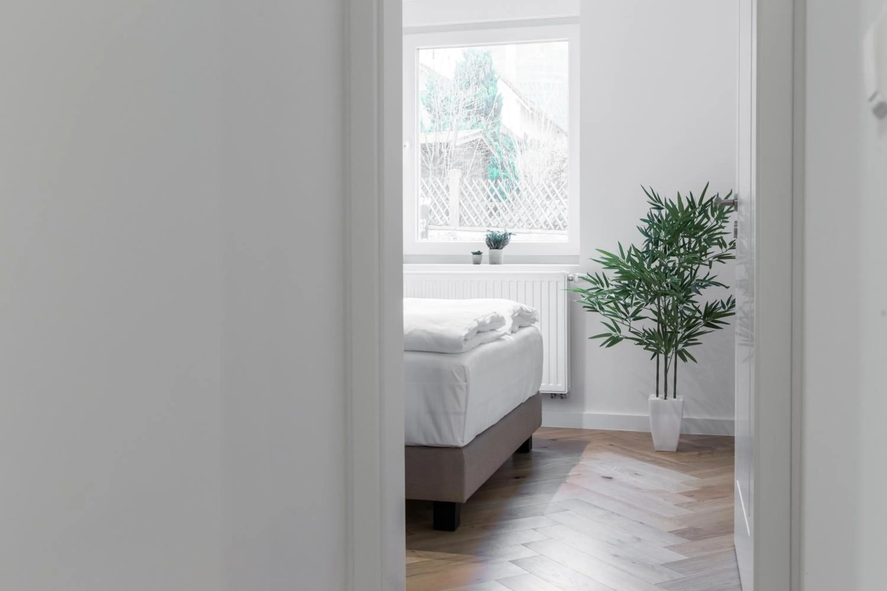 Bed in living TIMELESS - Adler Apartments Sasbachwalden