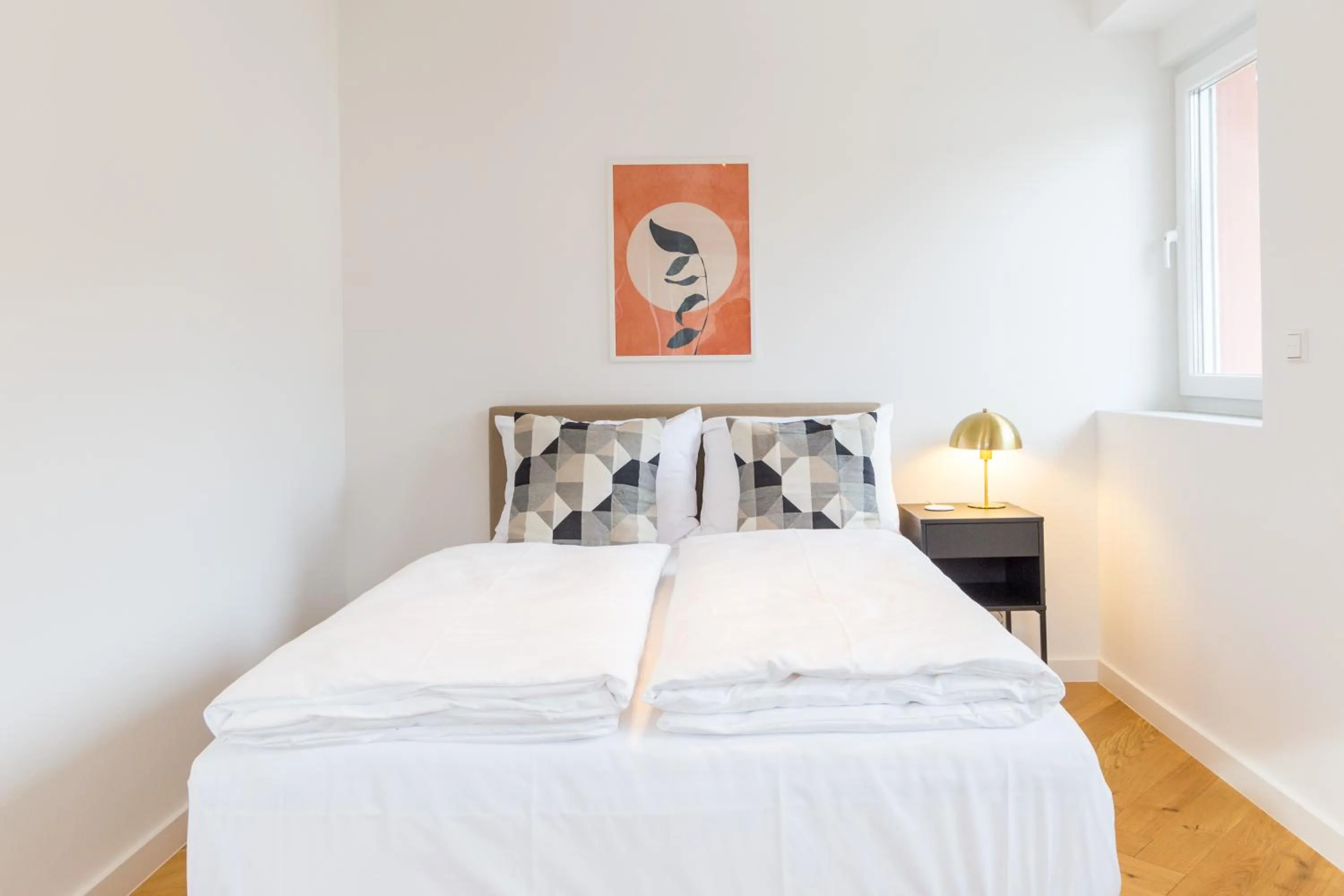 Bed in living TIMELESS - Adler Apartments Sasbachwalden