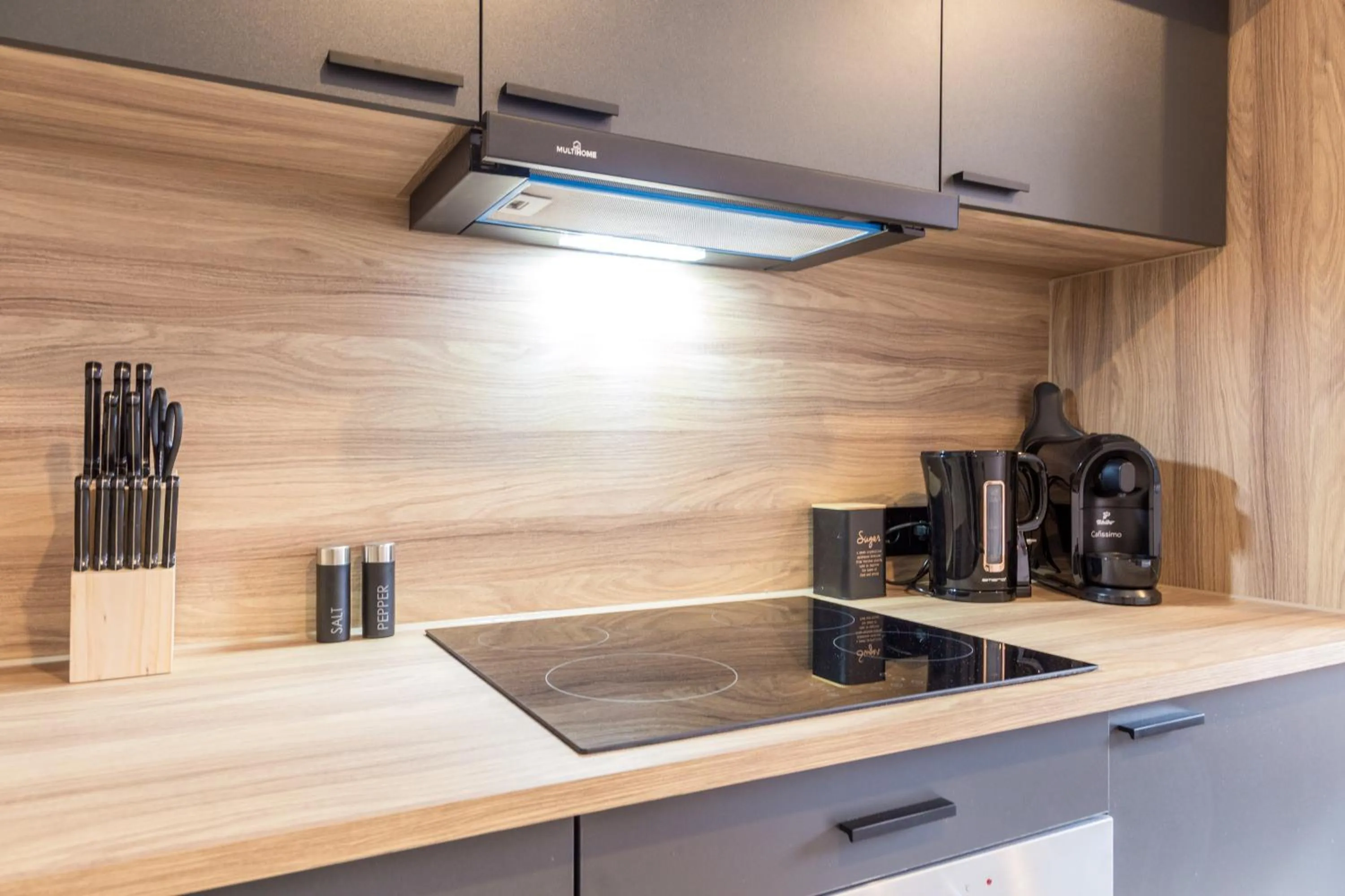 Coffee/tea facilities in living TIMELESS - Adler Apartments Sasbachwalden