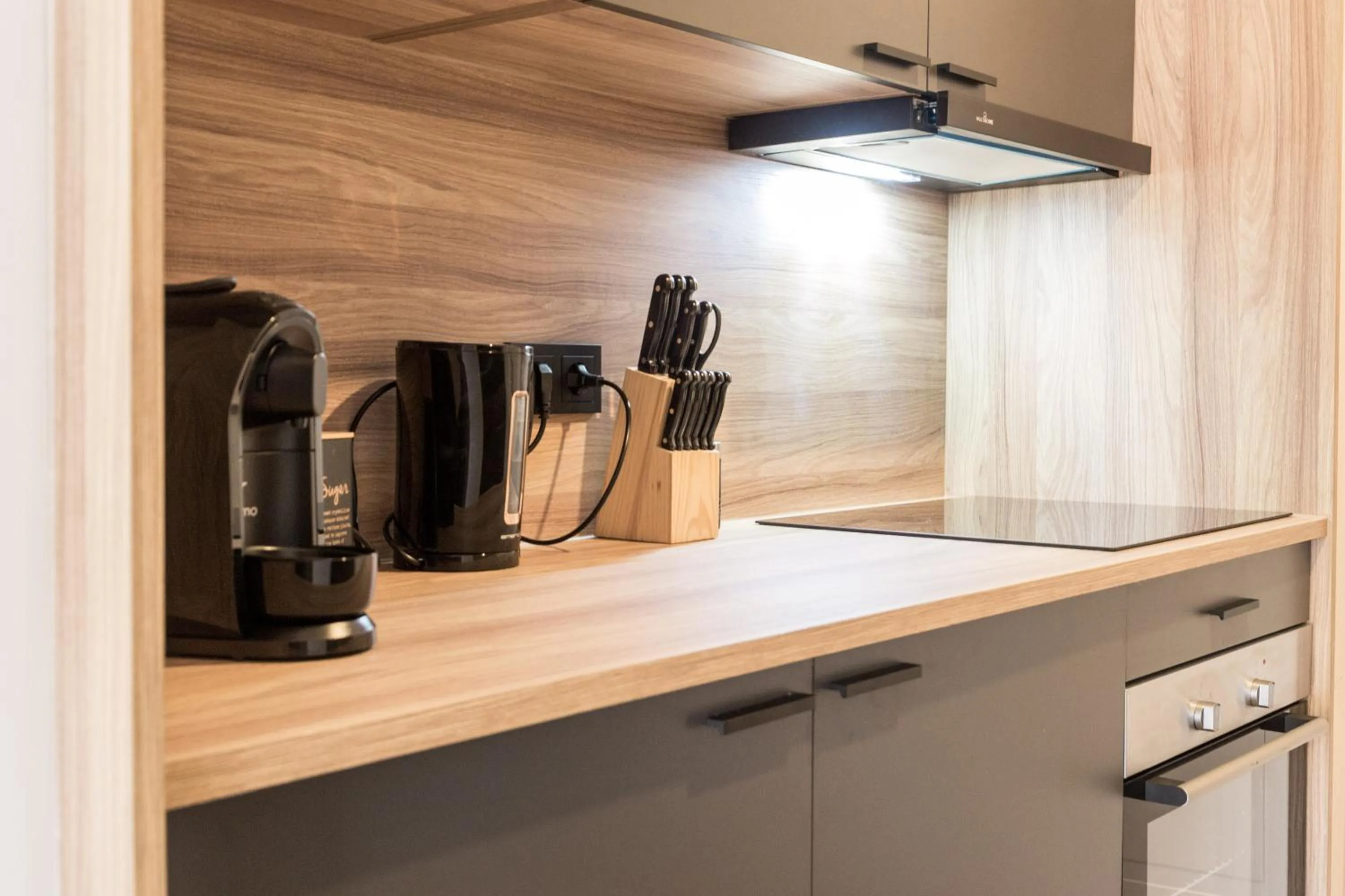 Coffee/tea facilities in living TIMELESS - Adler Apartments Sasbachwalden