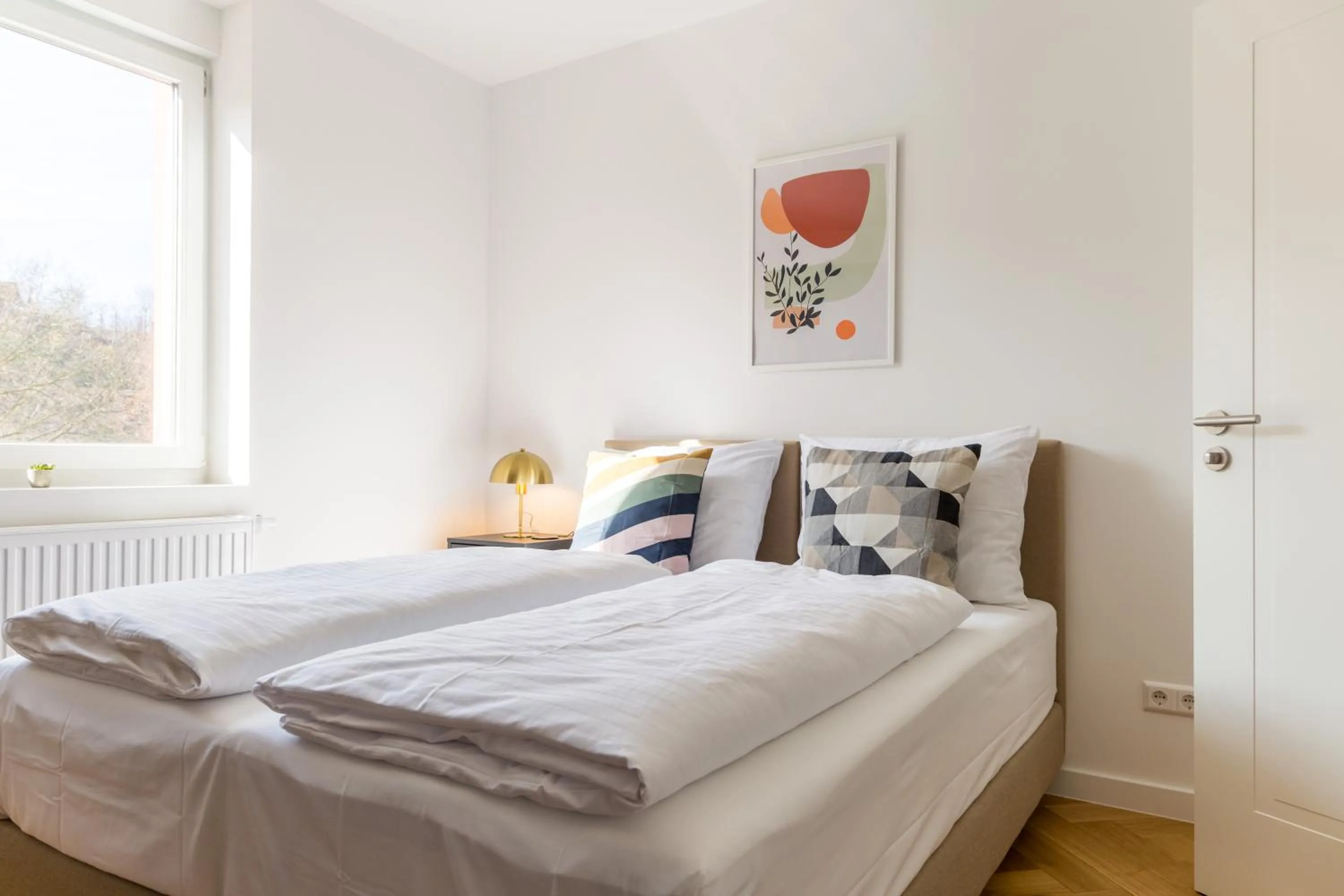 Bed in living TIMELESS - Adler Apartments Sasbachwalden