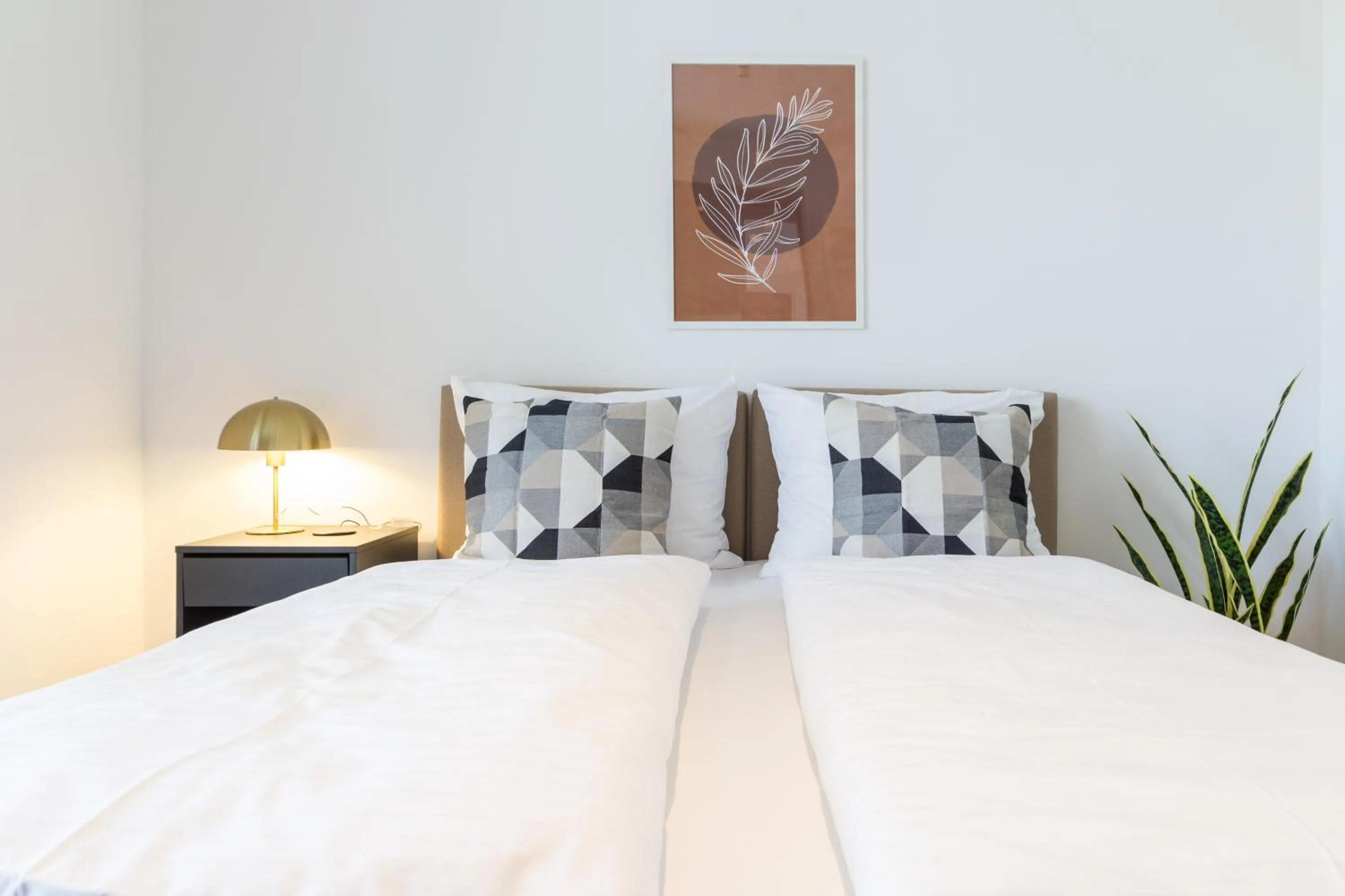 Bed in living TIMELESS - Adler Apartments Sasbachwalden