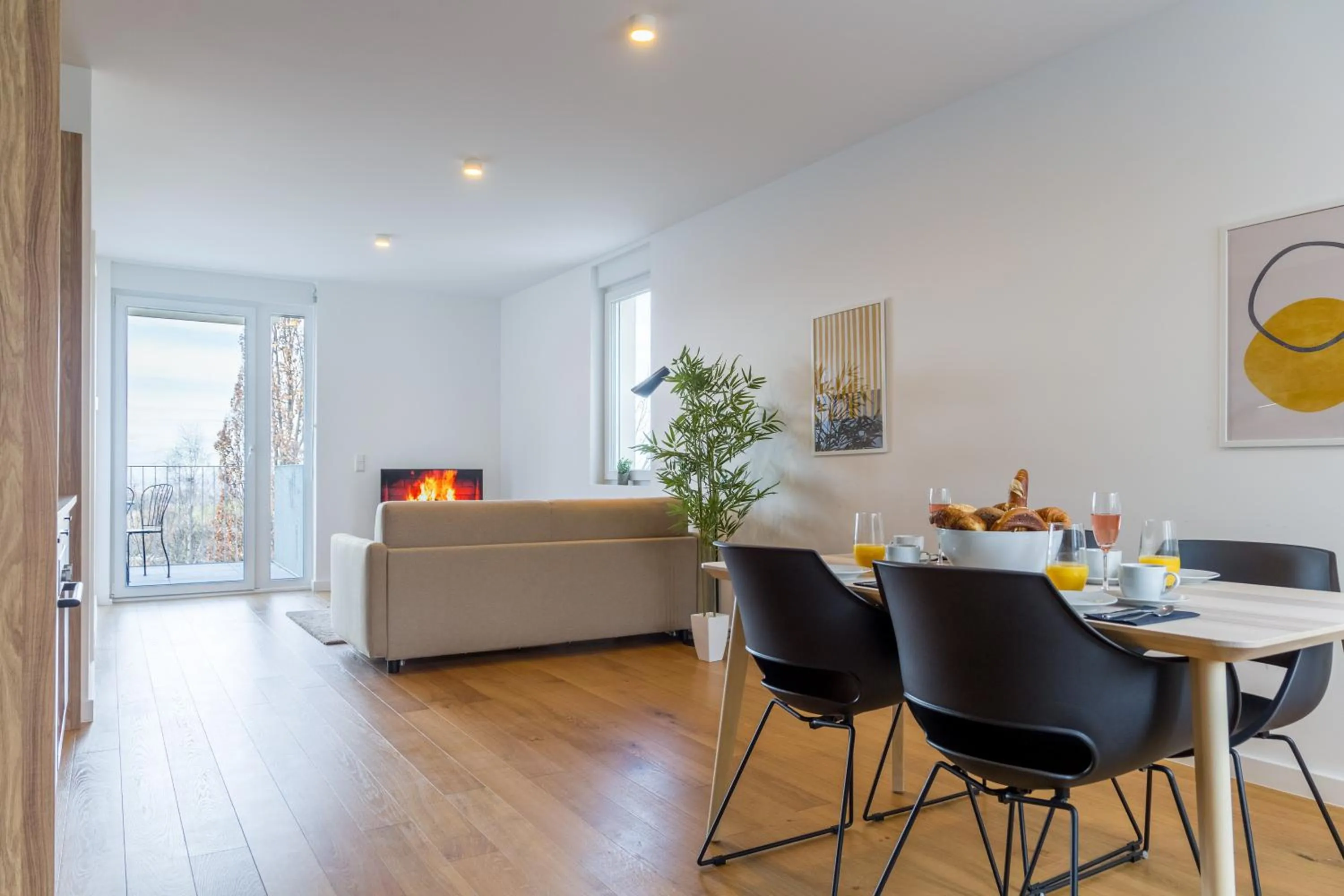 Living room in living TIMELESS - Adler Apartments Sasbachwalden