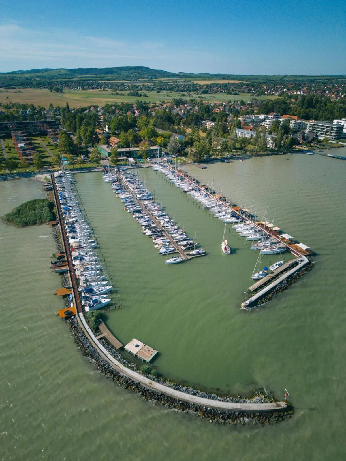 Bird's eye view in BL Garden Panzió