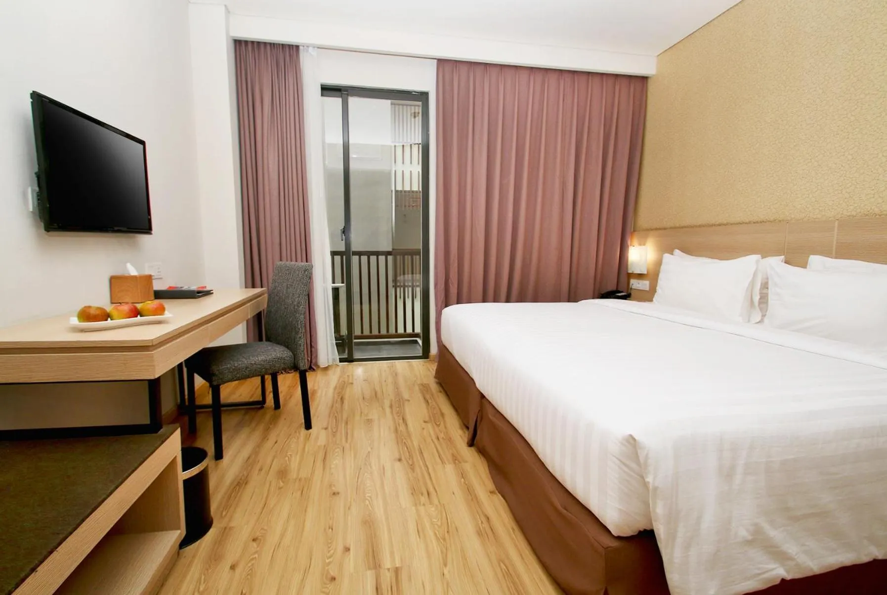 Bed in Swiss-Belhotel Sorong