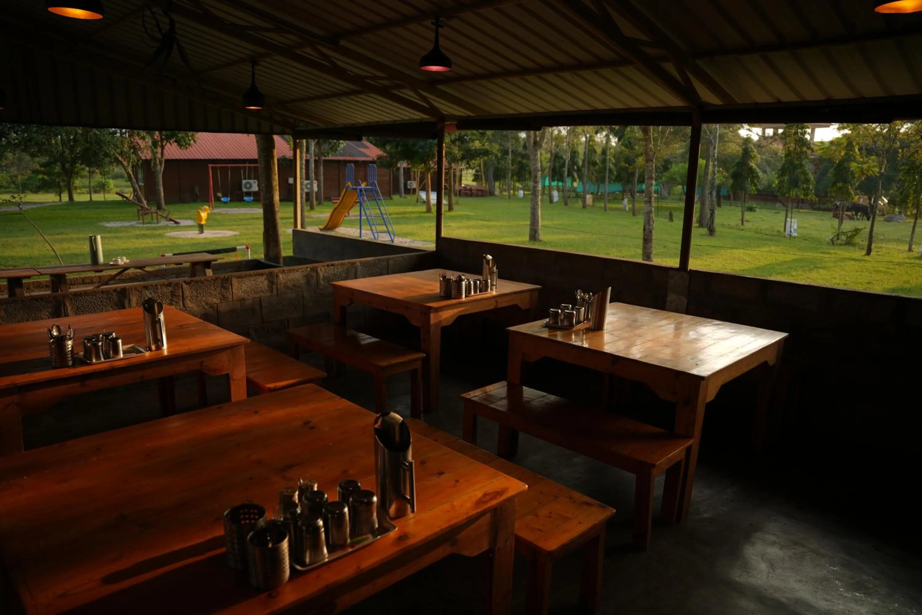 Restaurant/places to eat in labdhi Resorts Masinagudi- Stag Groups not allowed