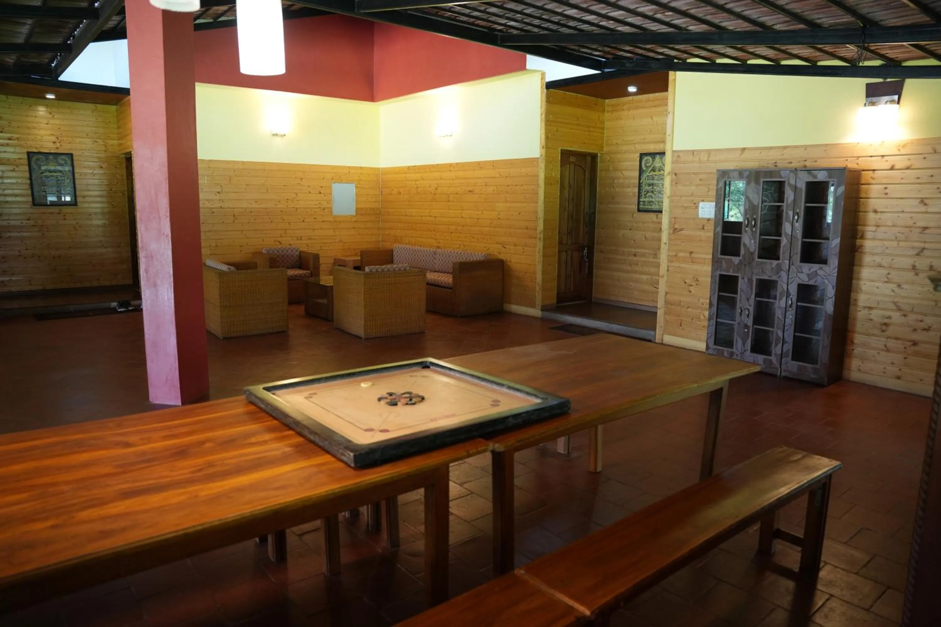 Seating area in labdhi Resorts Masinagudi- Stag Groups not allowed