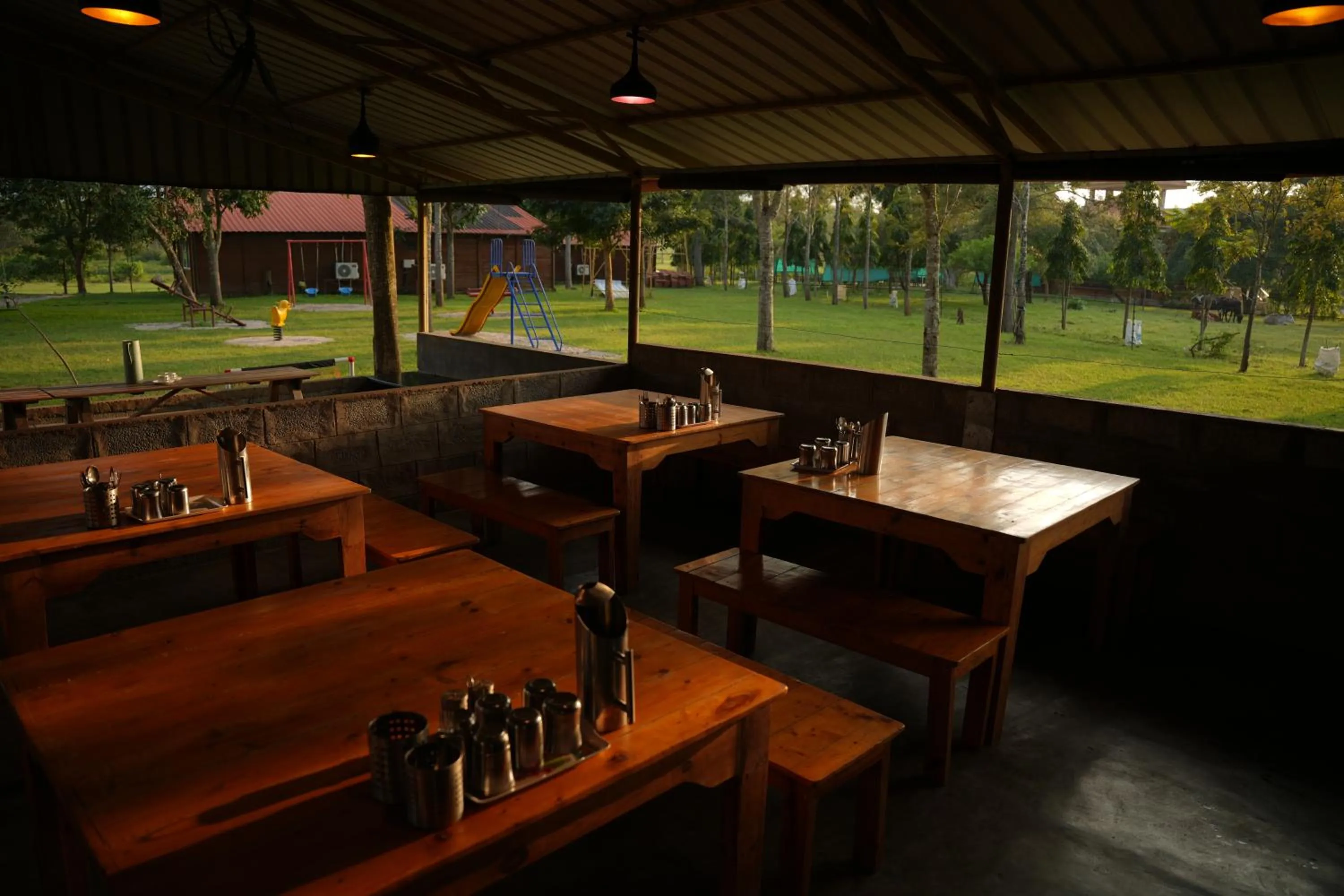 Restaurant/places to eat in labdhi Resorts Masinagudi- Stag Groups not allowed