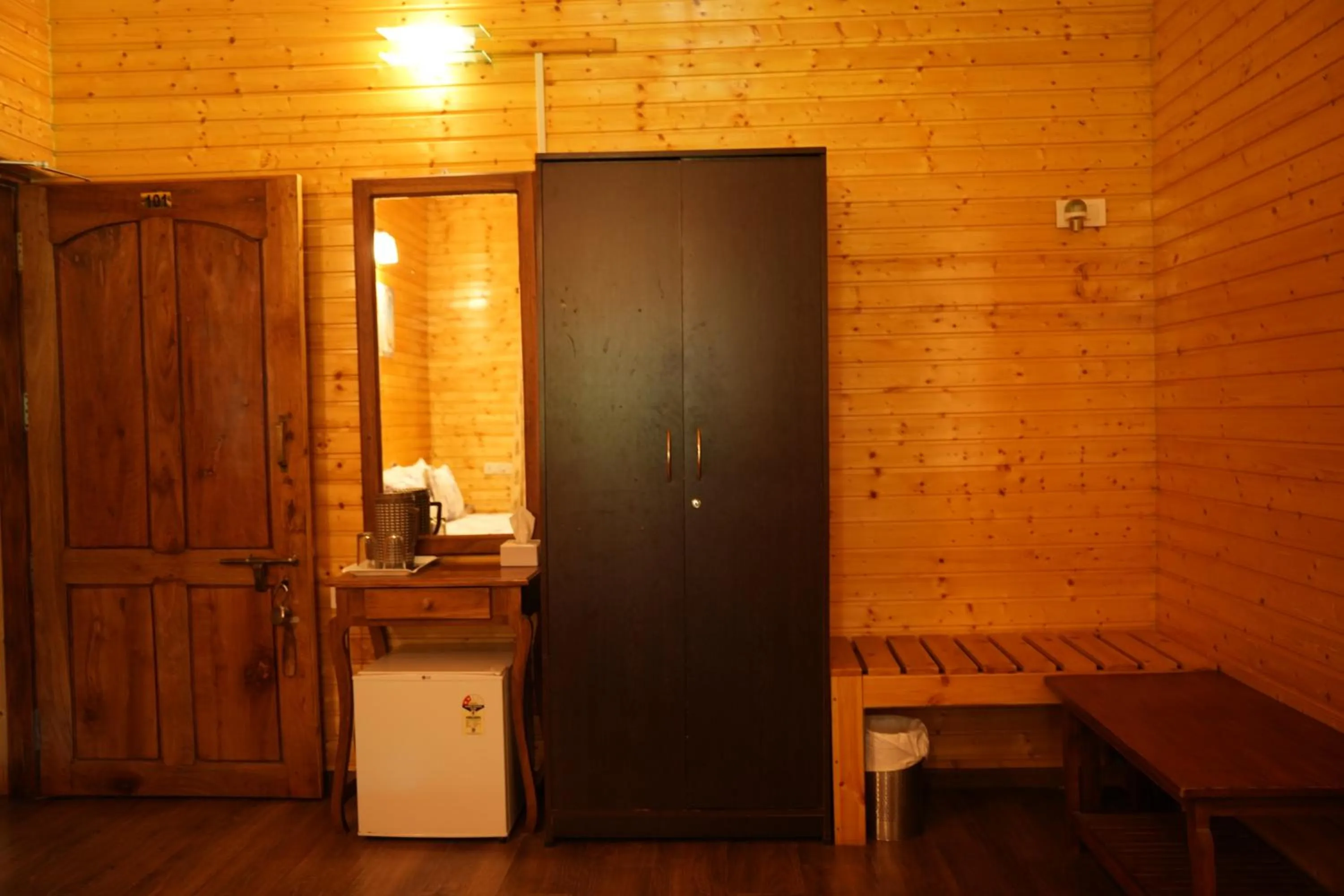 wardrobe in labdhi Resorts Masinagudi- Stag Groups not allowed