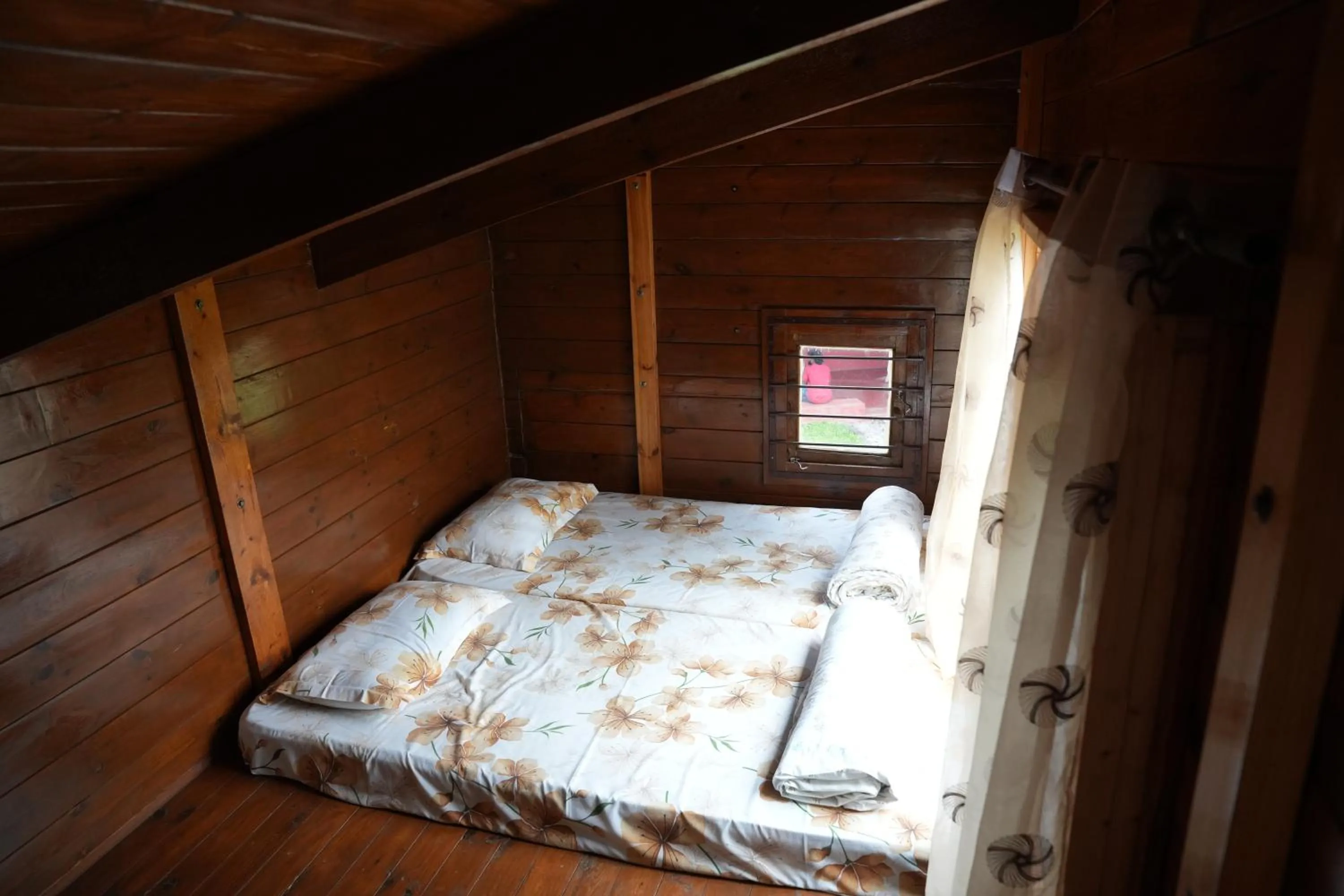 Photo of the whole room, Bed in labdhi Resorts Masinagudi- Stag Groups not allowed