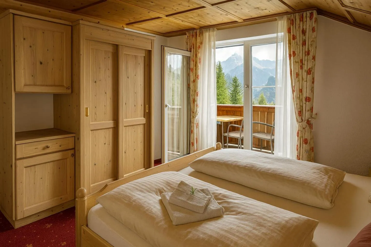 Photo of the whole room, Bed in Hotel JMS Holiday Allgäu