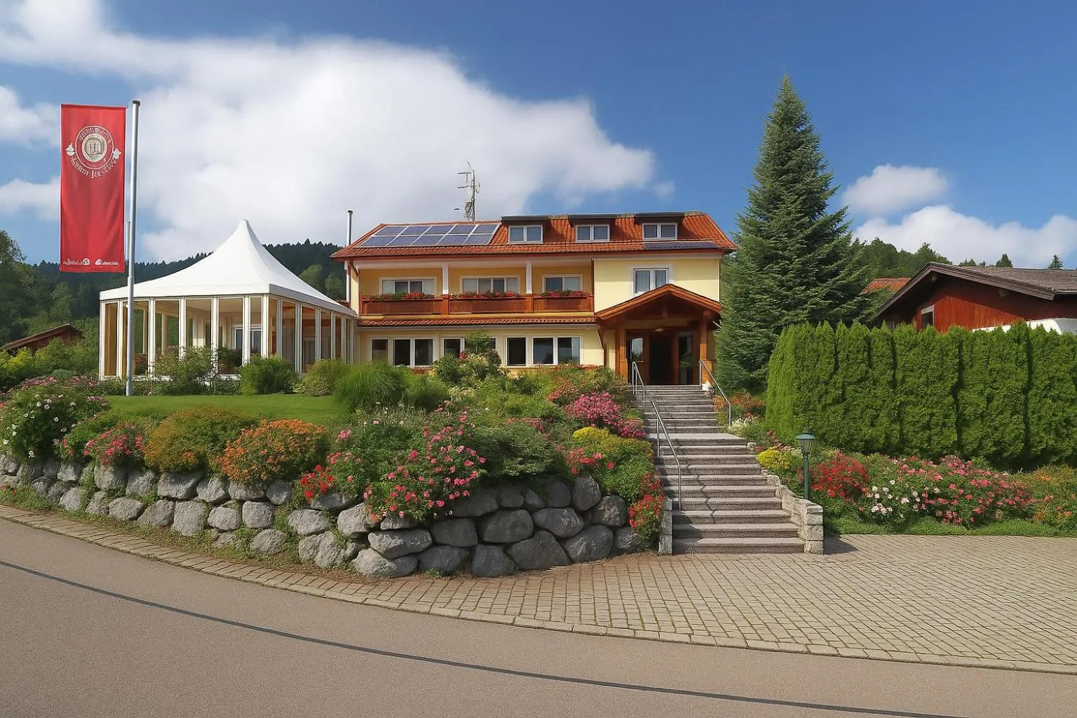 Property building in Hotel JMS Holiday Allgäu