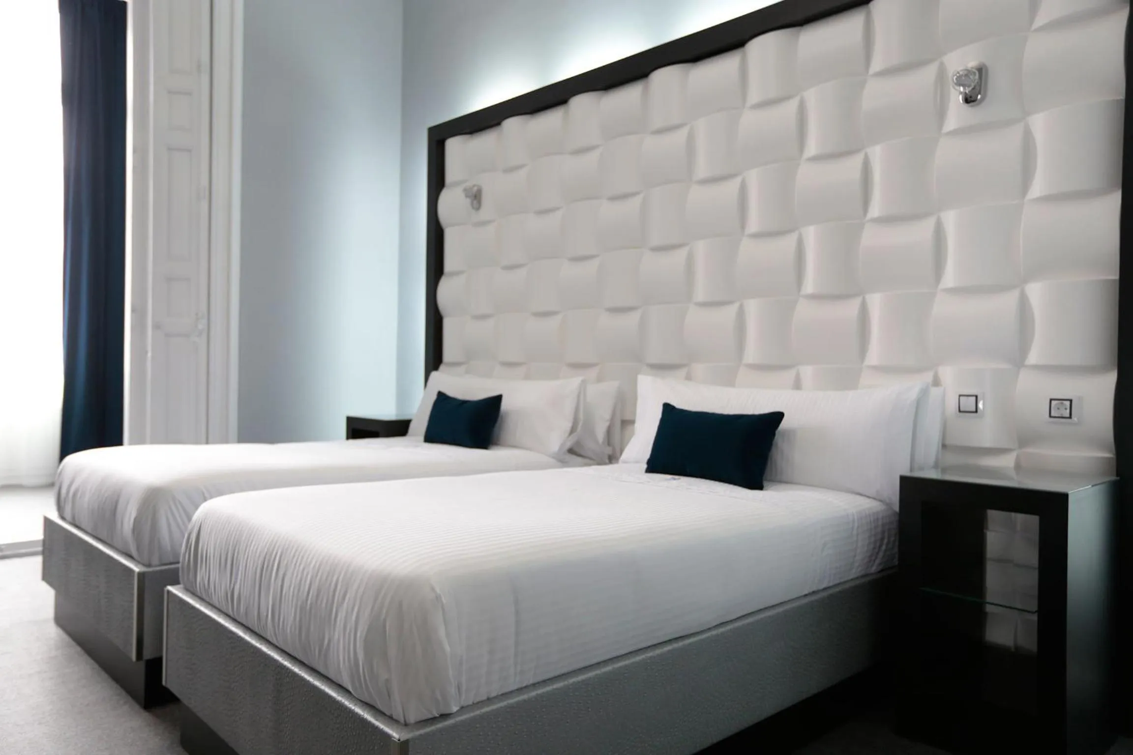 Bed in Amra Barcelona Gran Via