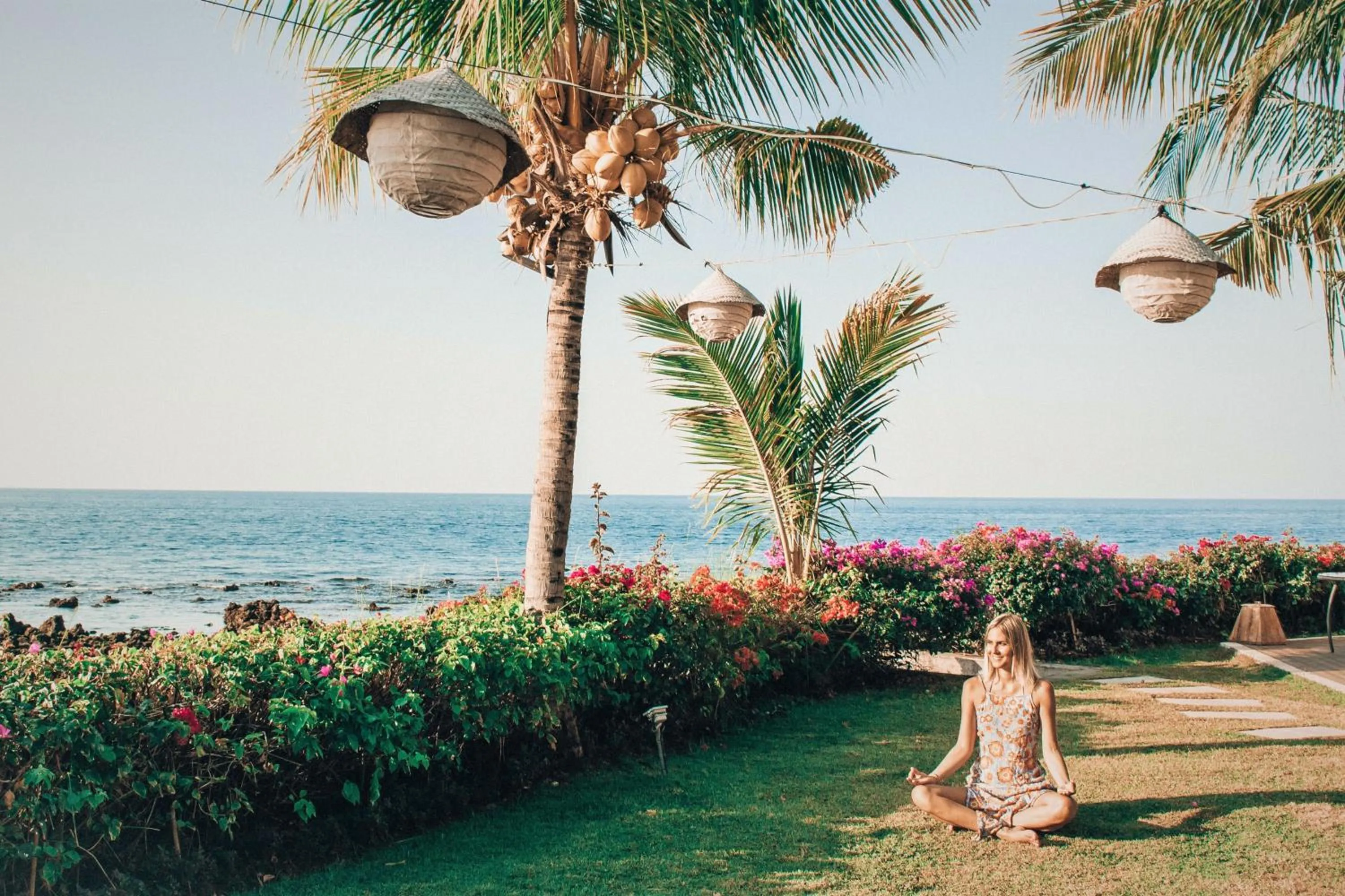 Garden view in Mayo Resort