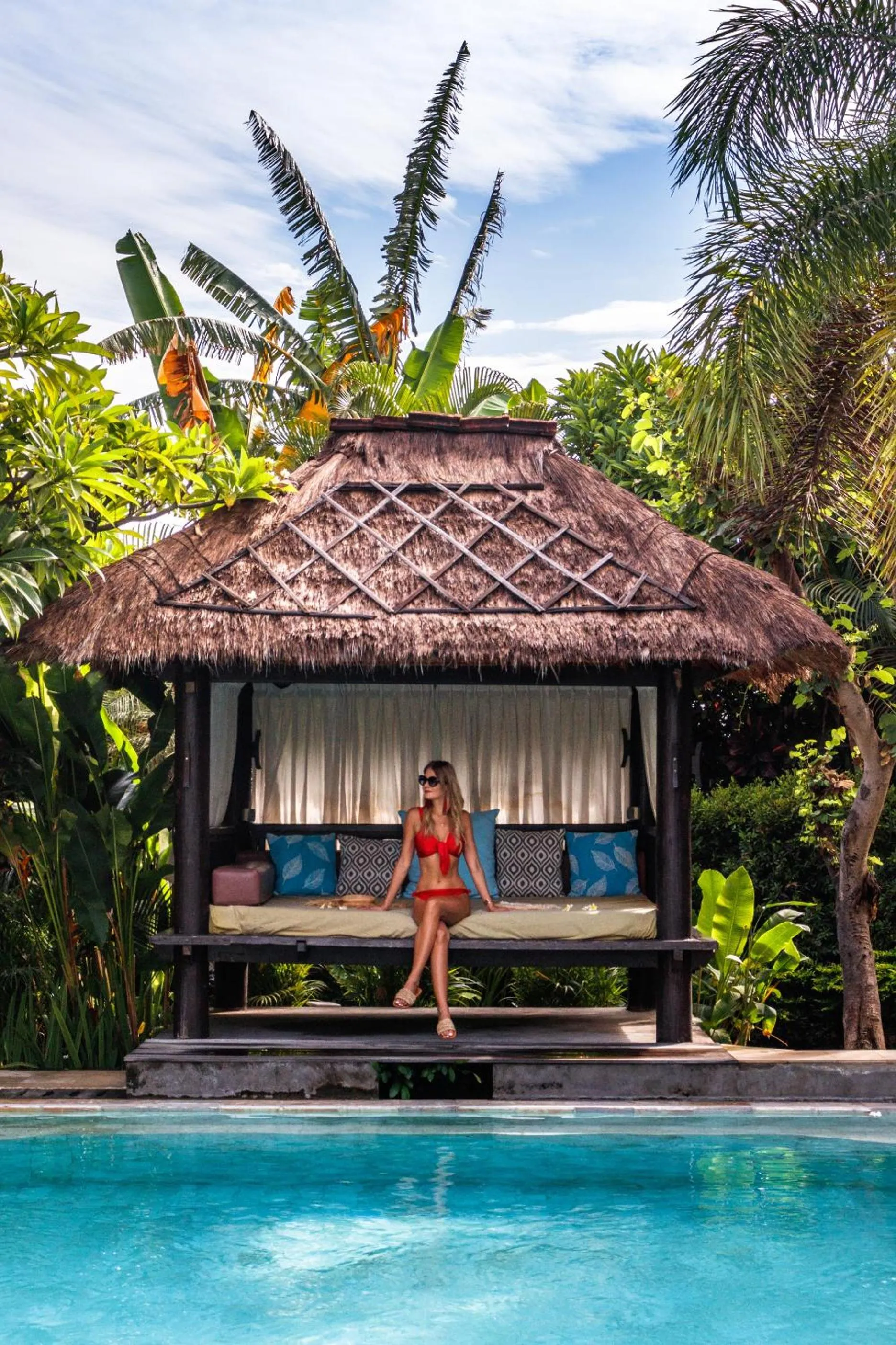 Pool view in Mayo Resort