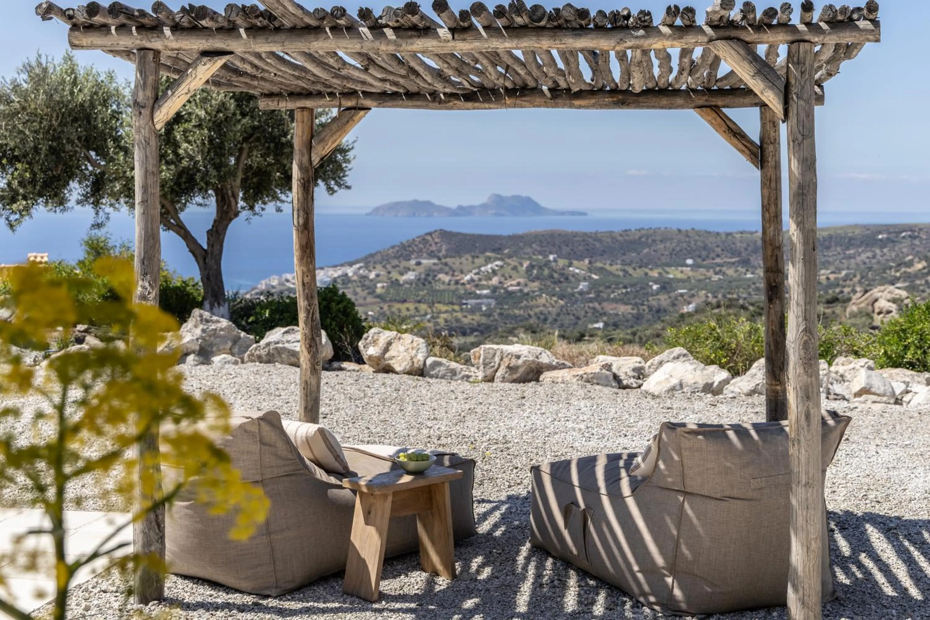 Seating area in Palazzo Greco Villas