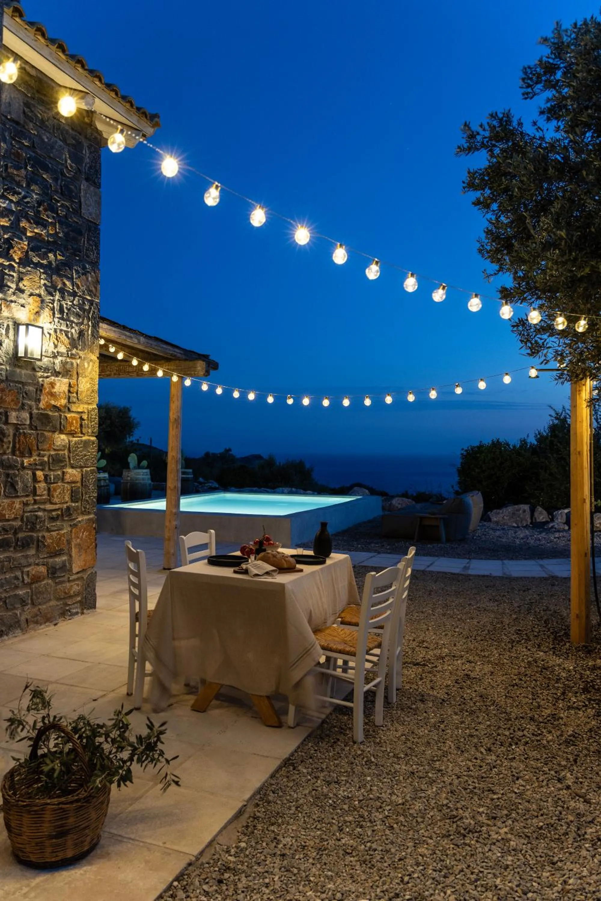Pool view in Palazzo Greco Villas