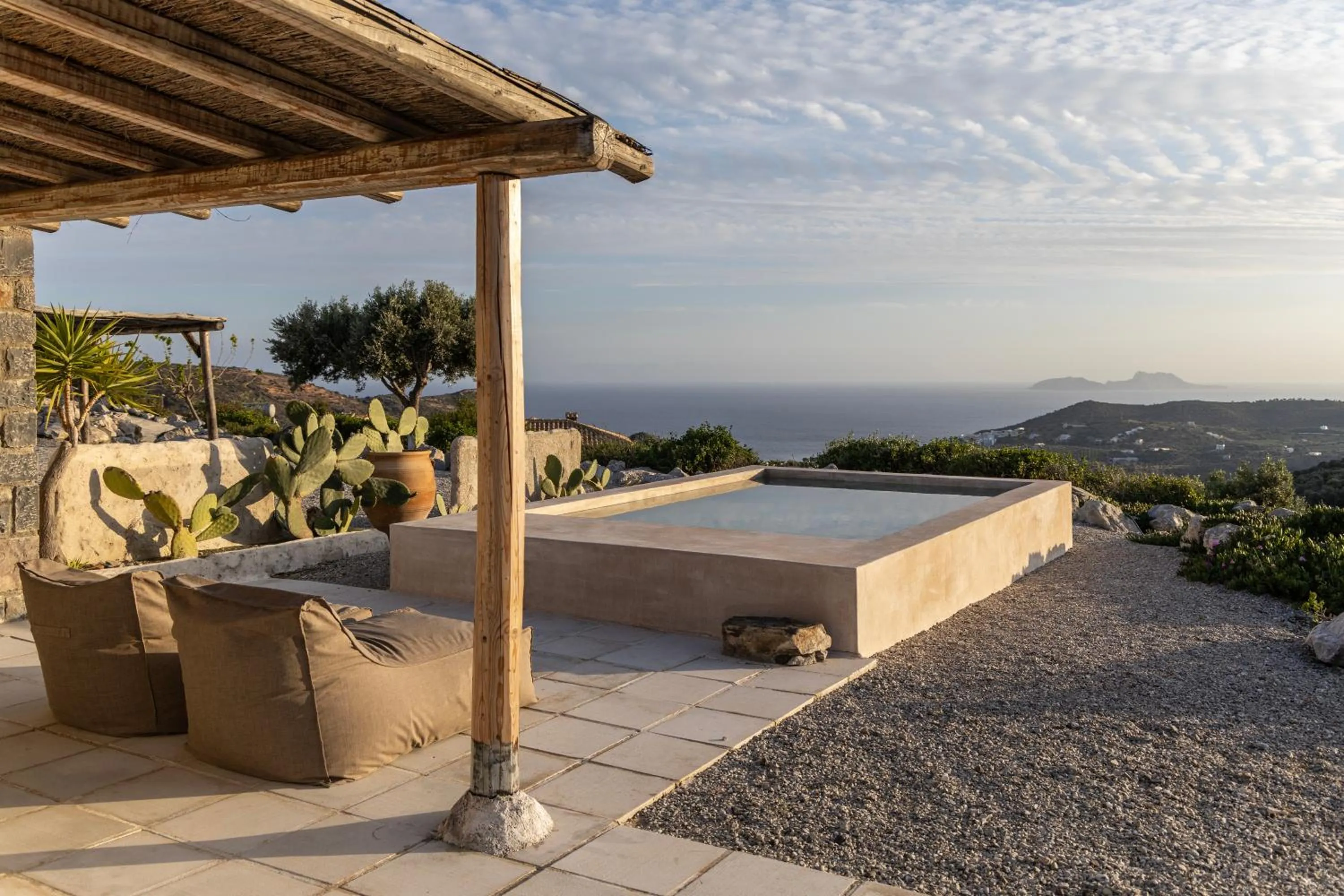 Pool view in Palazzo Greco Villas