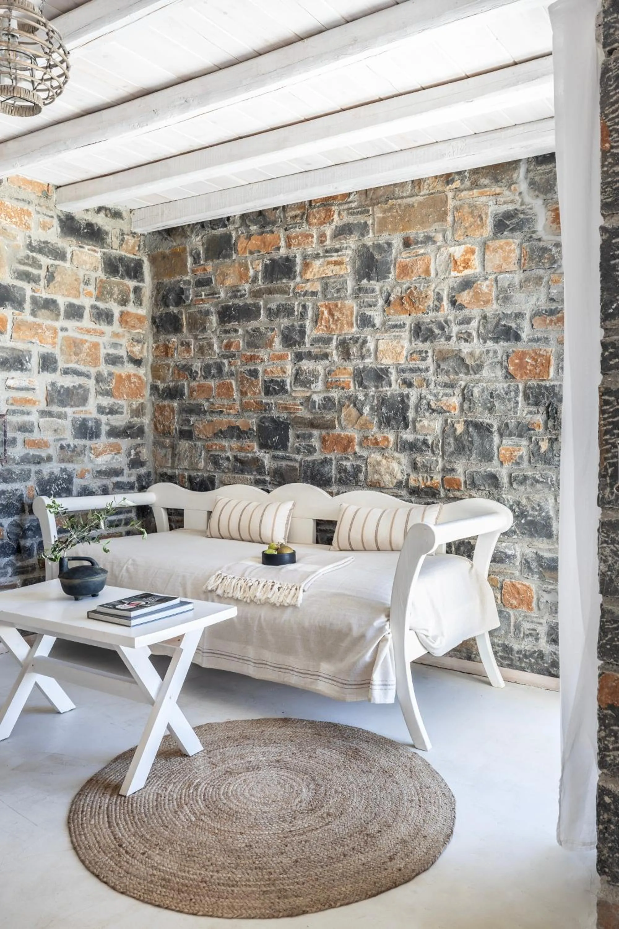 Seating area in Palazzo Greco Villas