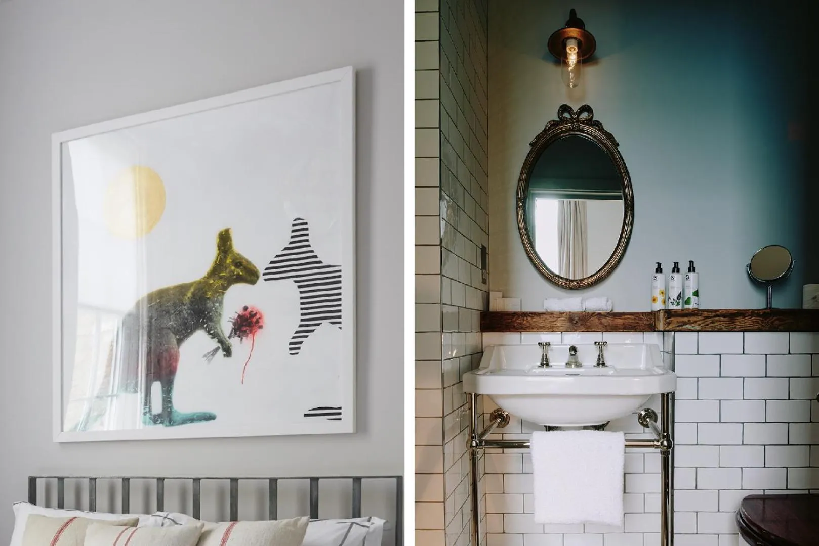 Bathroom in Artist Residence London