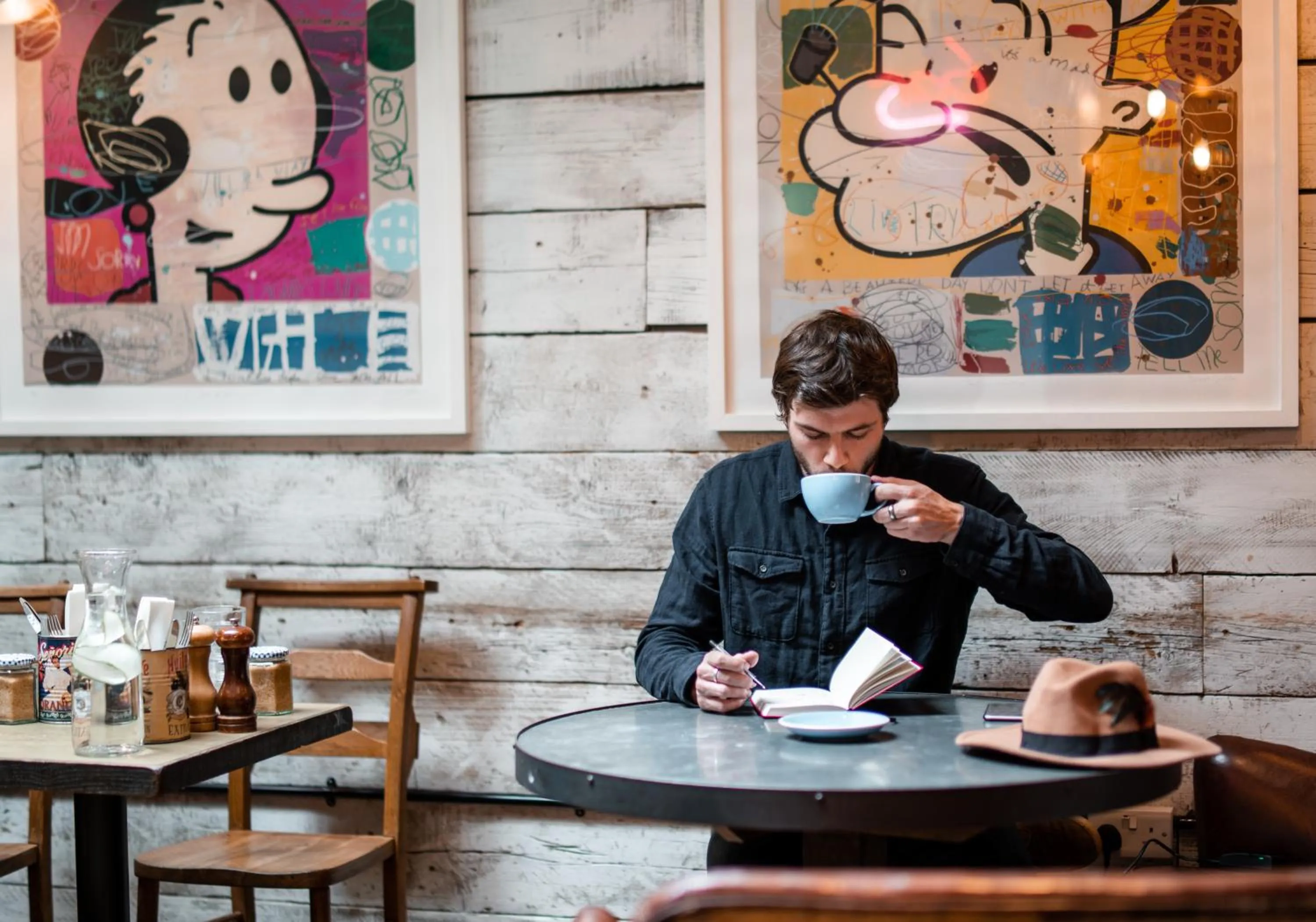 Restaurant/places to eat in Artist Residence London