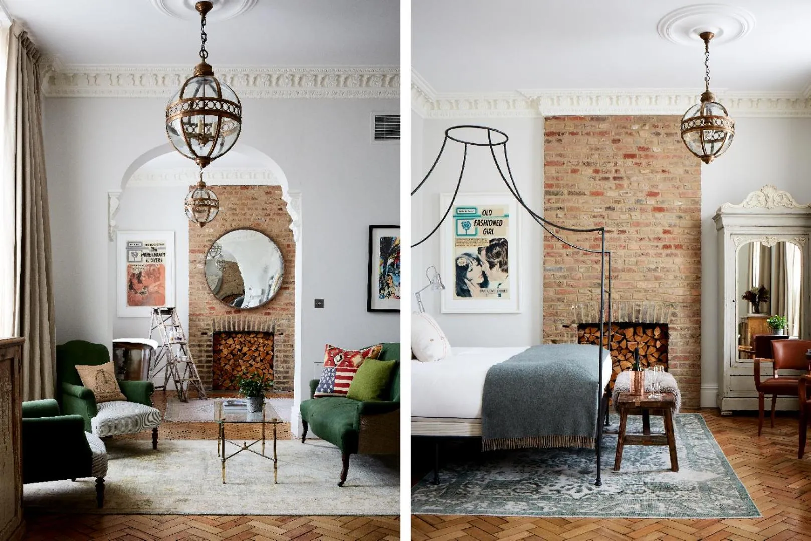 Living room in Artist Residence London