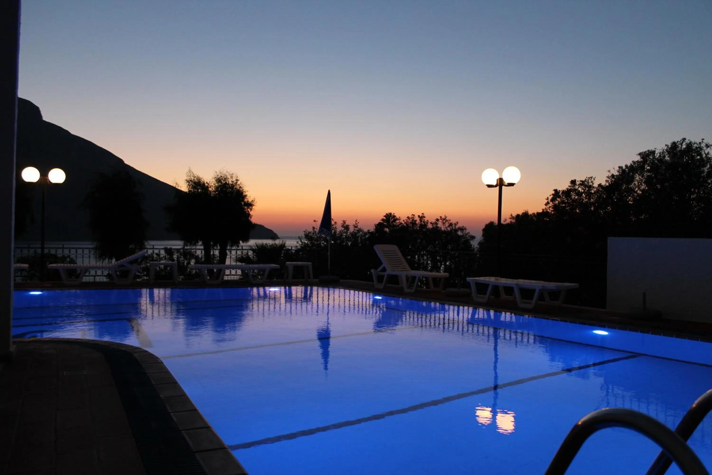 Swimming pool in Hotel Philoxenia