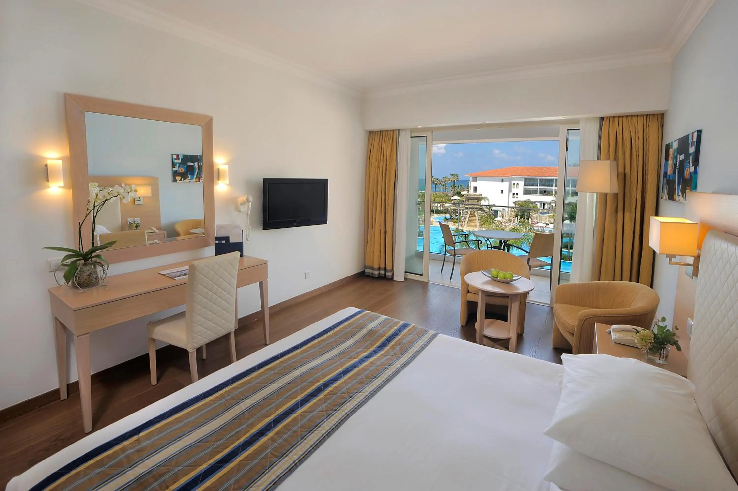 Bedroom, Bed in Olympic Lagoon Resort Paphos