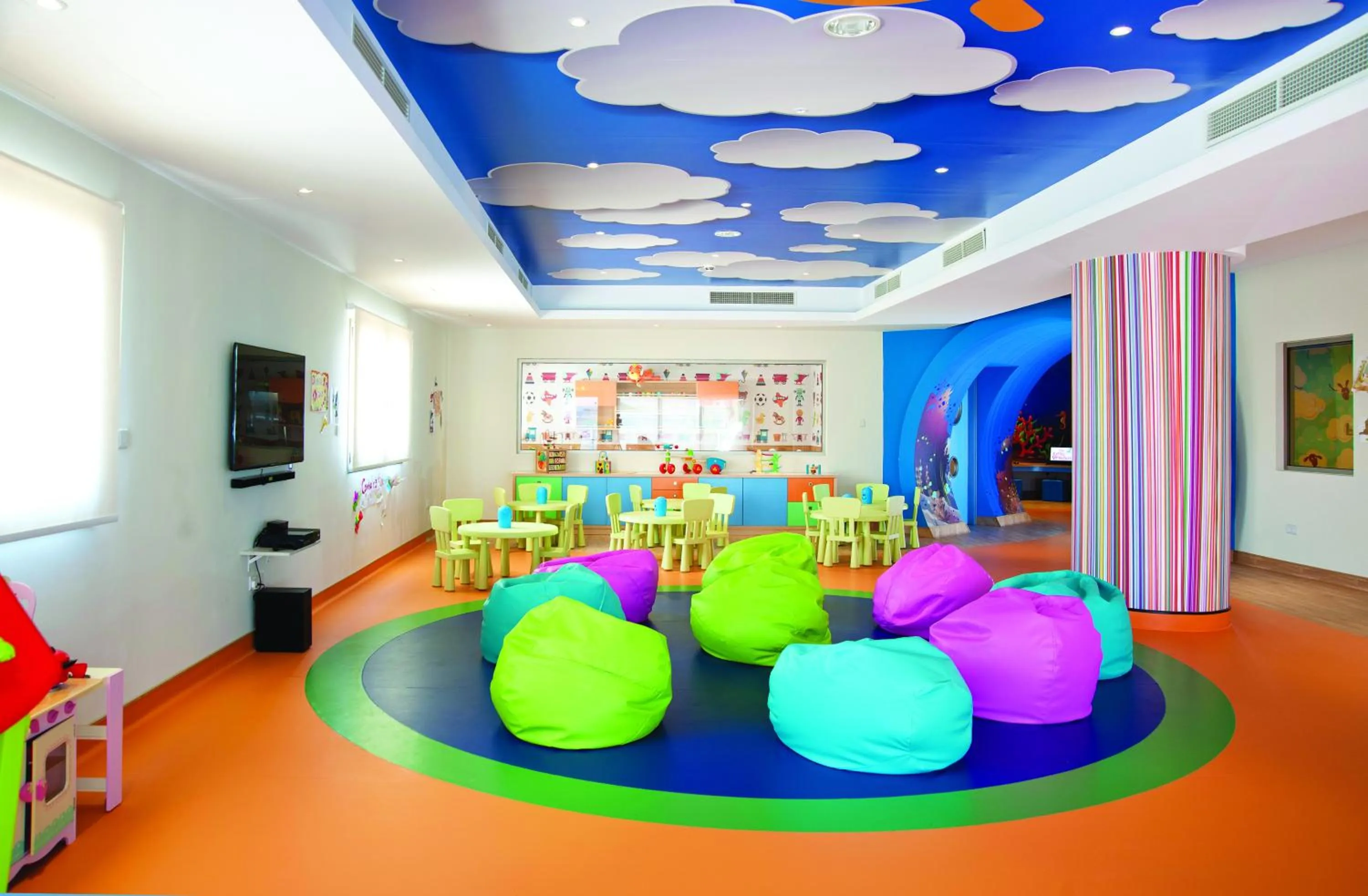 Children play ground in Olympic Lagoon Resort Paphos