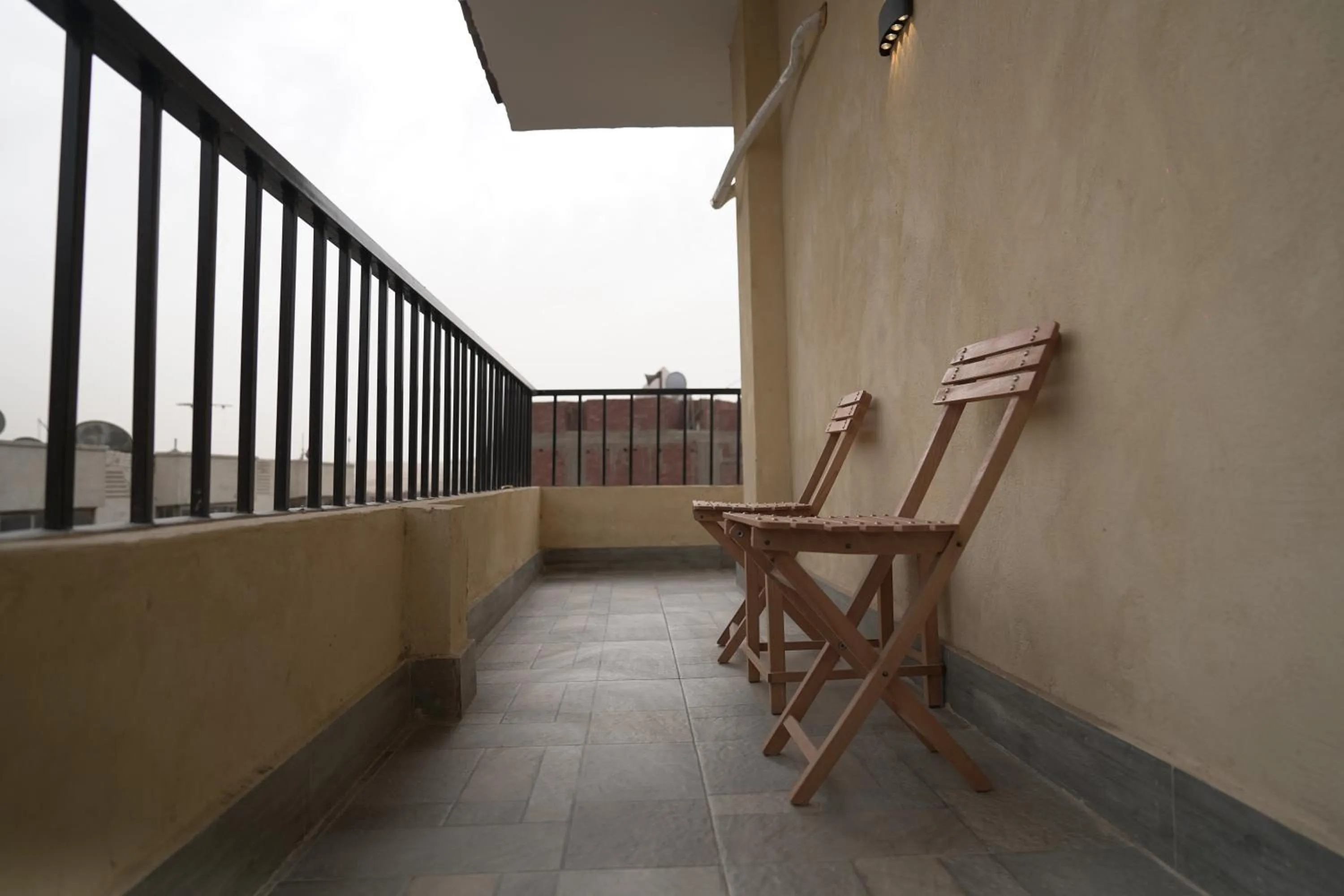 Patio in Pyramids Hotel