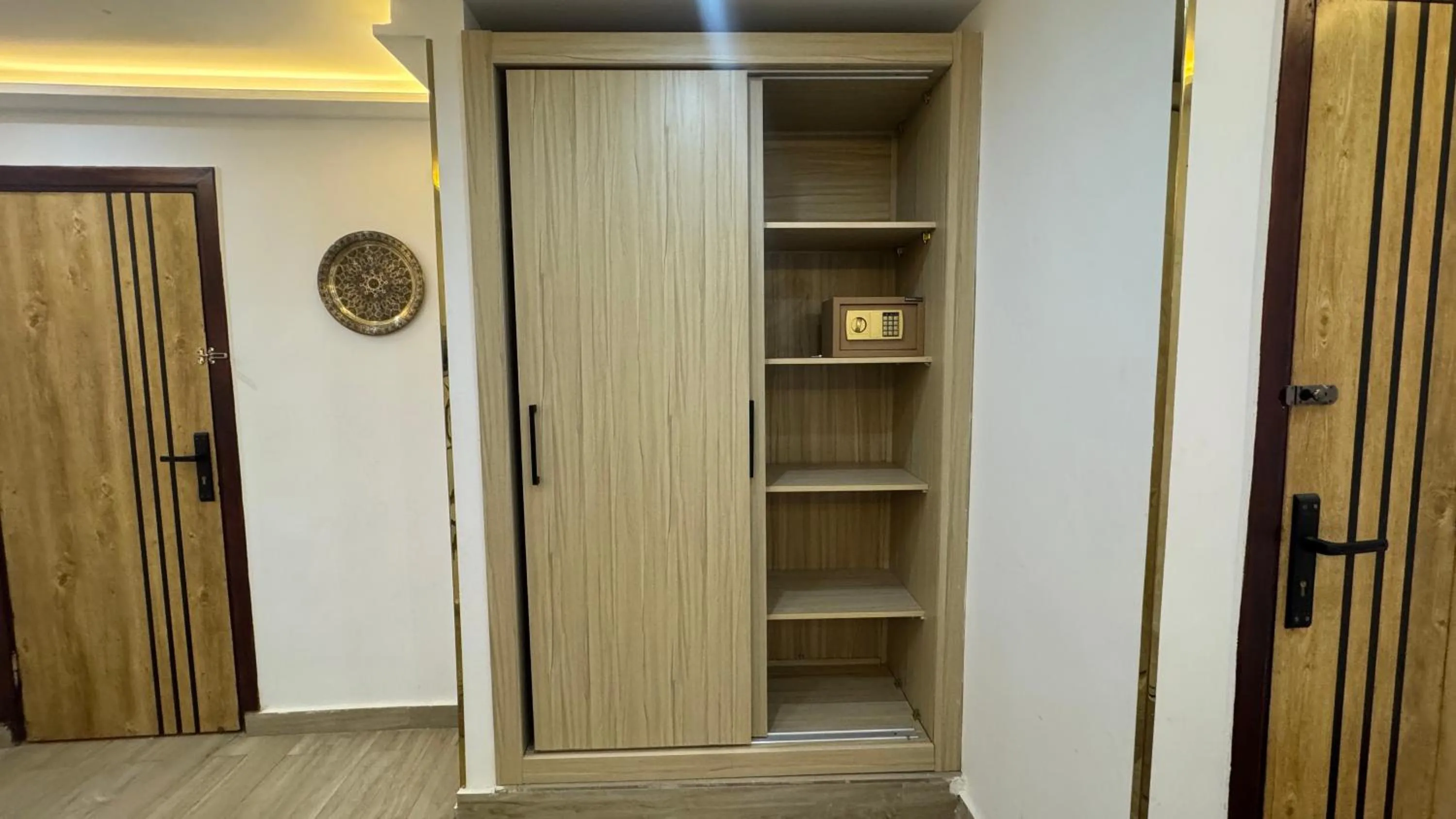 wardrobe in Pyramids Hotel