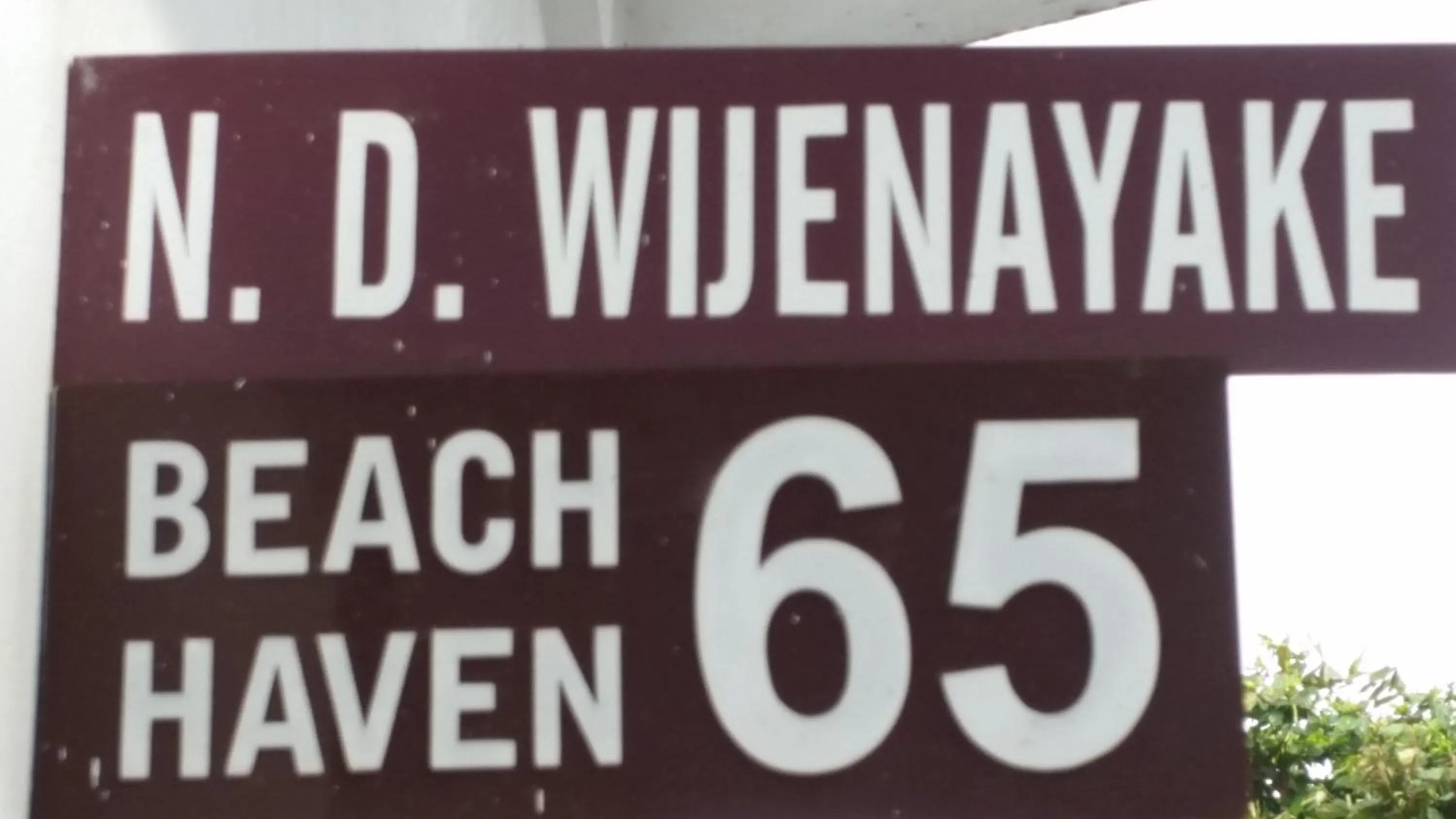 Property logo or sign in Wijenayake's - Beach Haven Guest House - Galle Fort