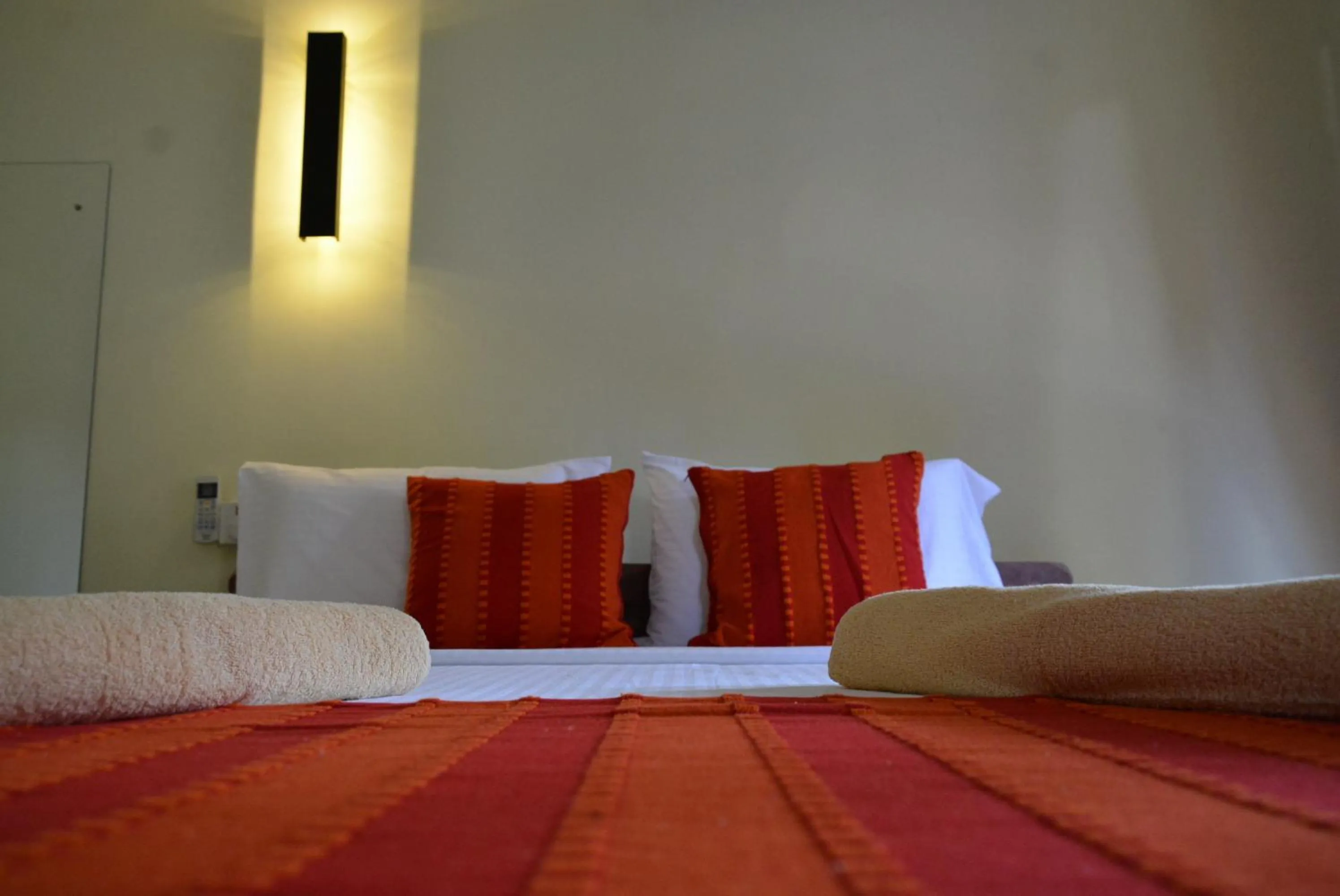 View (from property/room), Bed in Hotel Thilon